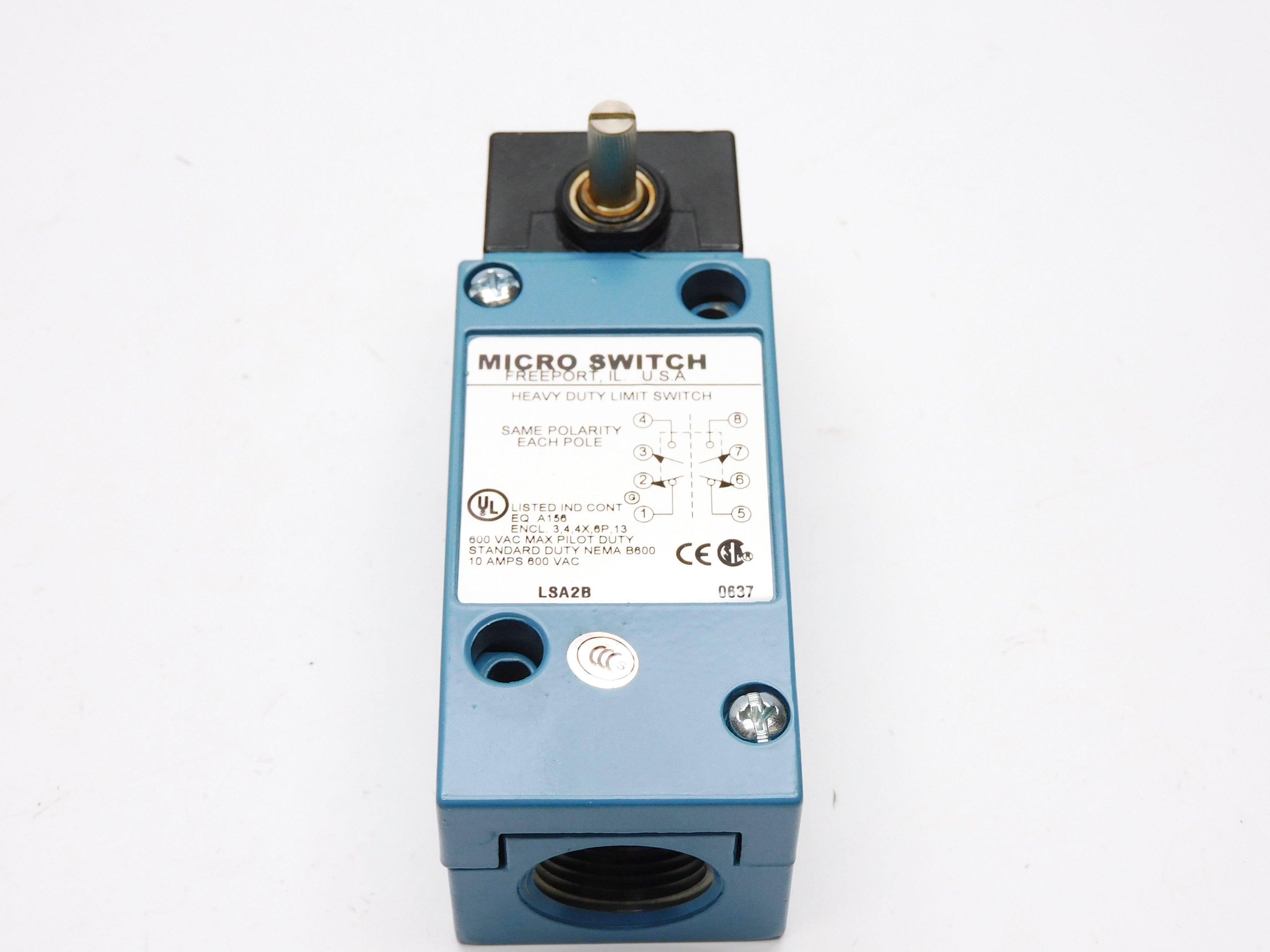 HONEYWELL LSA2B 600VAC 10A NSMP