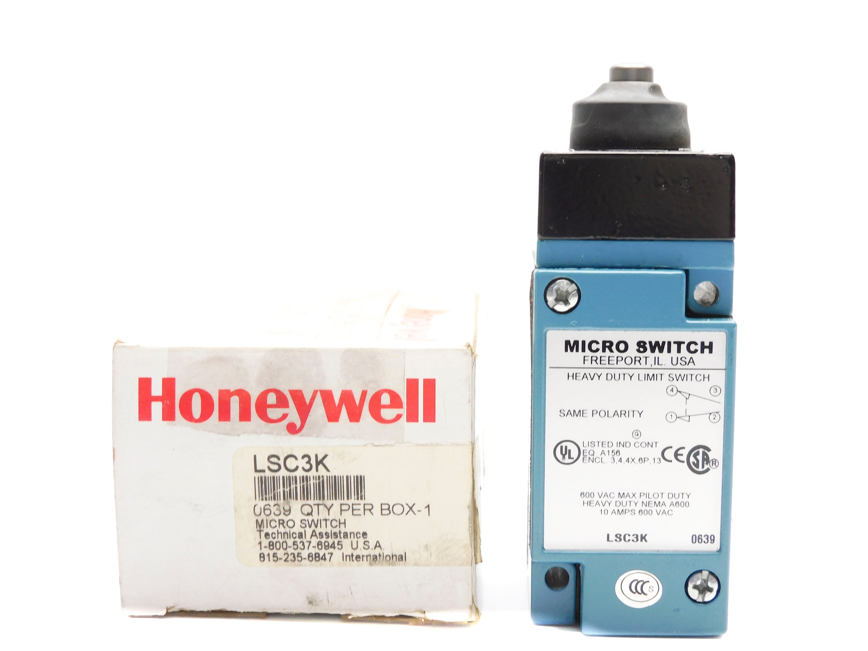 HONEYWELL LSC3K 600VAC 10A NSMP