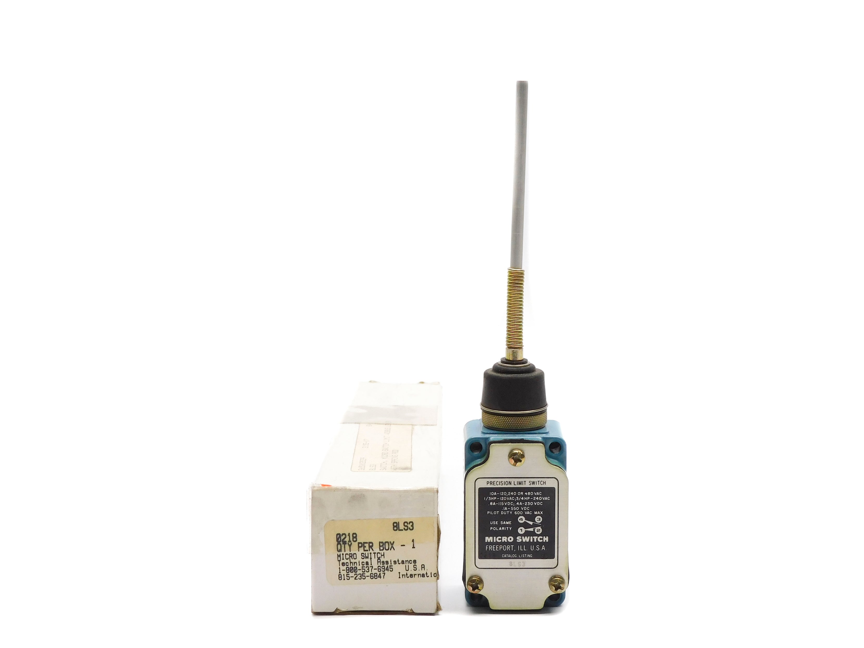 MICRO SWITCH 8LS3 600VAC NSMP