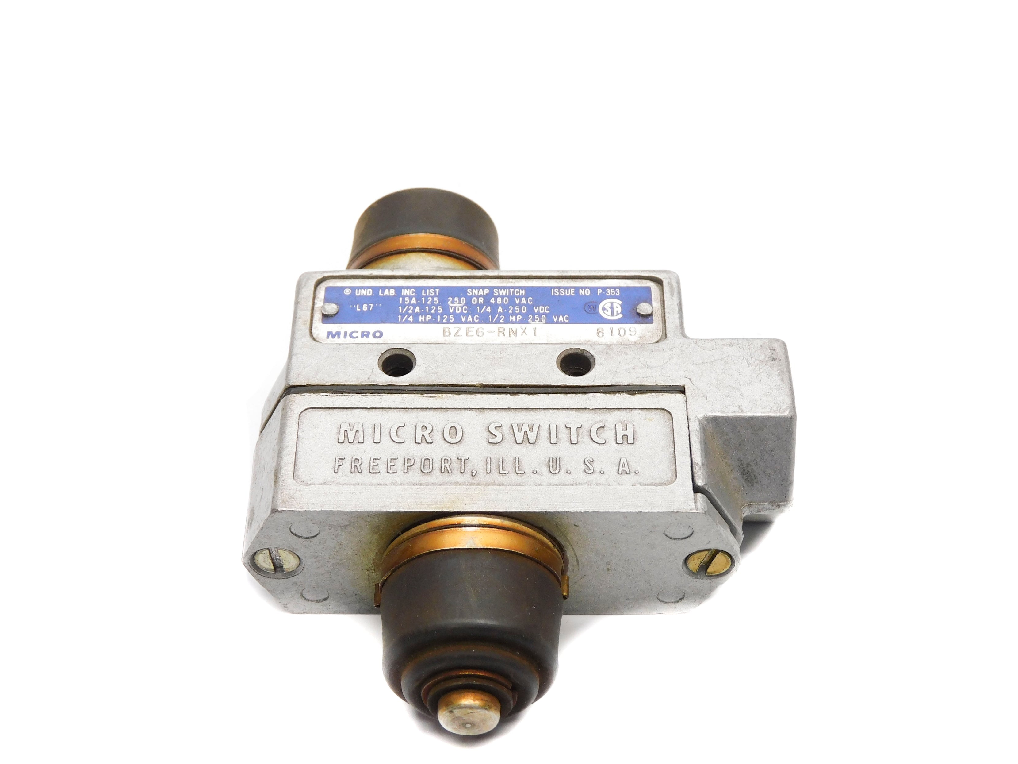 MICRO SWITCH BZE6-RNX1 (GREY) NSNP