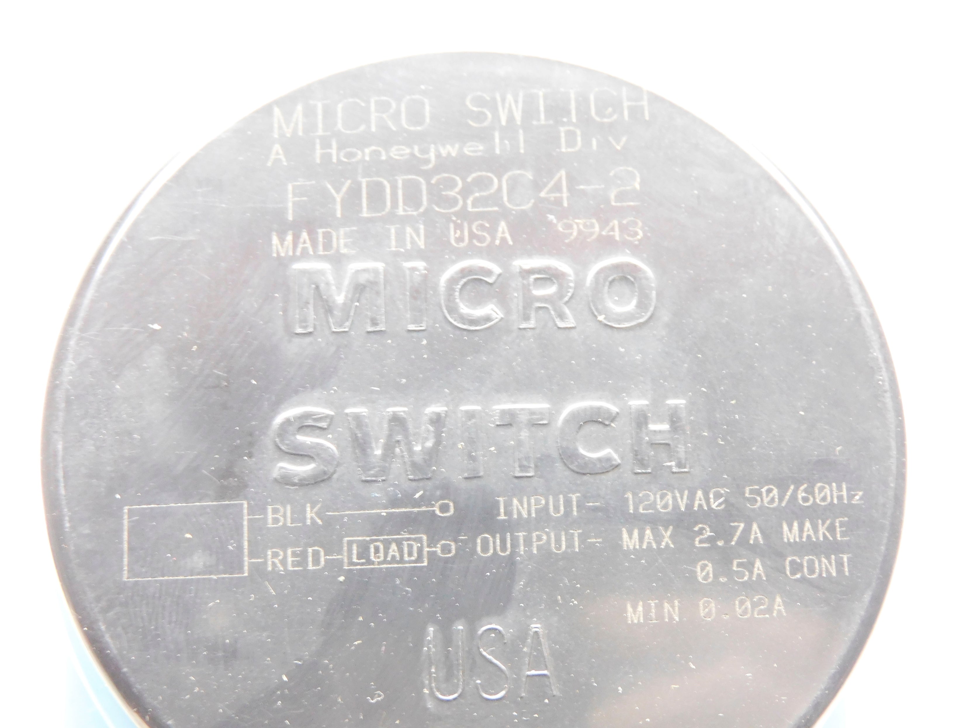 MICRO SWITCH FYDD32C4-2 NSMP