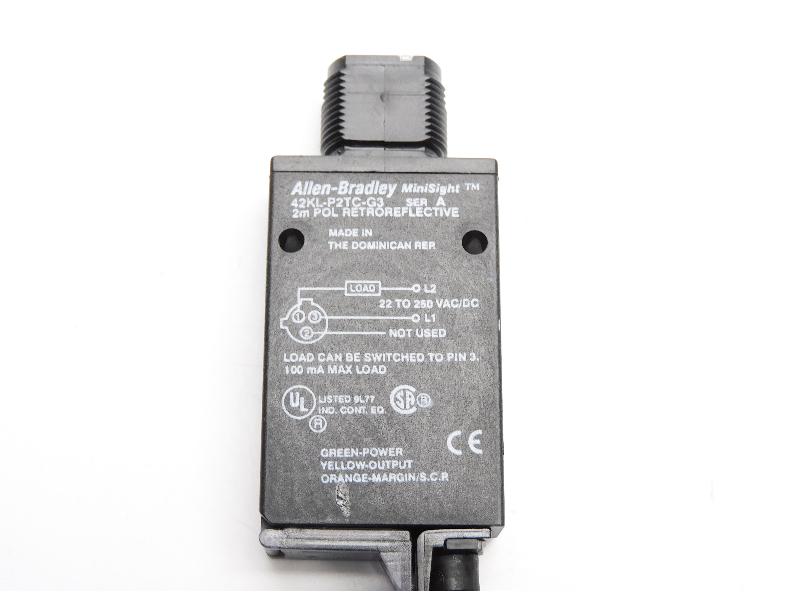 ALLEN BRADLEY 42KL-P2TC-G3 SER. A 22-250VAC/DC NSNP