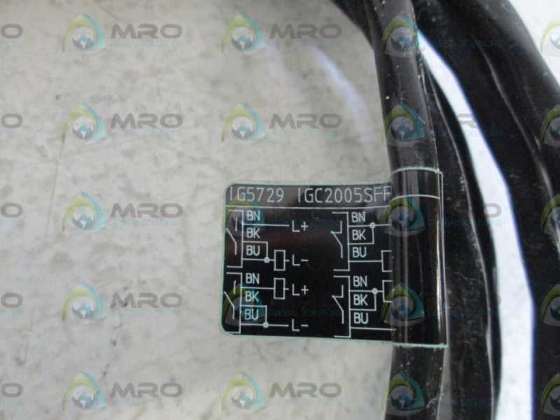 IFM EFECTOR IG5729 INDUCTIVE PROXIMITY SENSOR NSNP