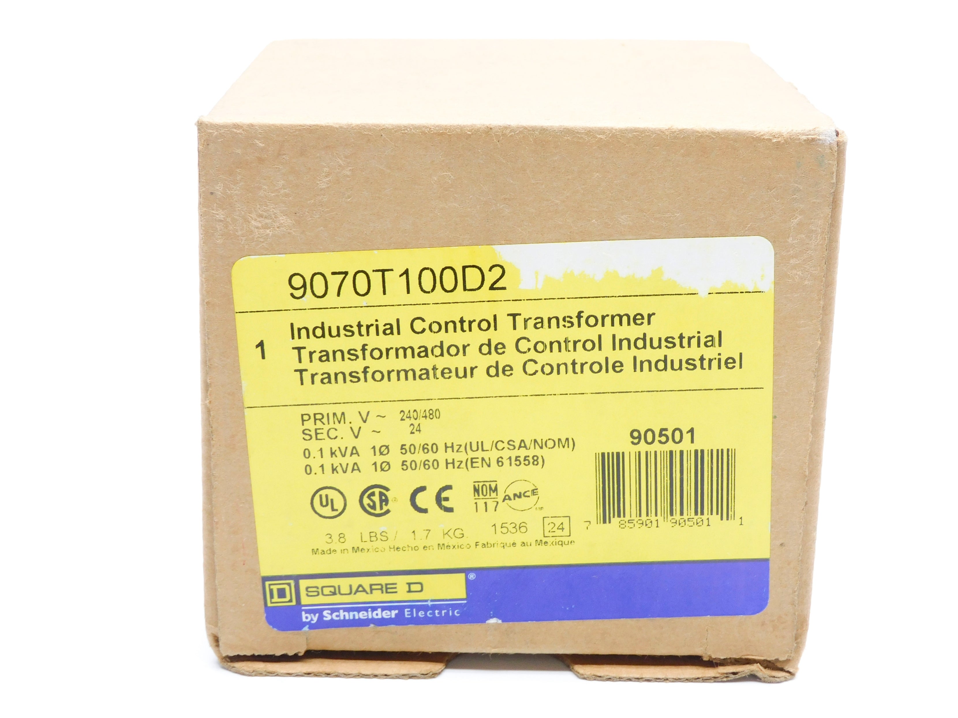 SQUARE D 9070T100D2 240/480V NSMP