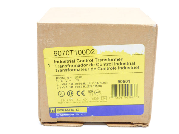 SQUARE D 9070T100D2 240/480V NSMP