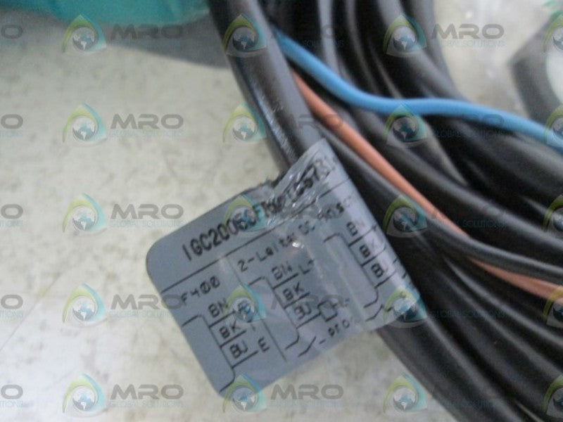 IFM EFECTOR IG5731 INDUCTIVE PROXIMITY SENSOR NSNP