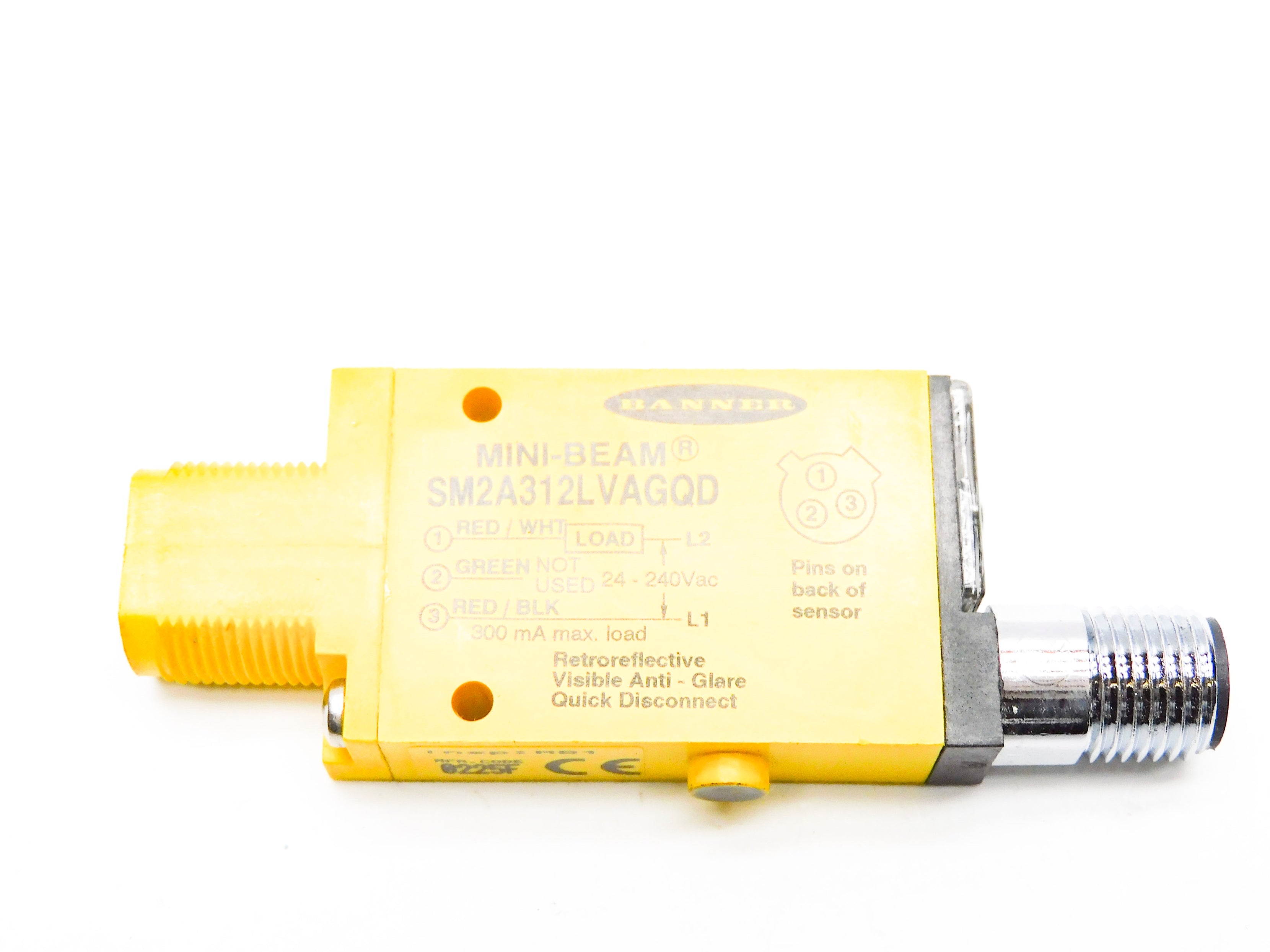 BANNER ENGINEERING SM2A312LVAGQD 26865 24-240VAC NSMP