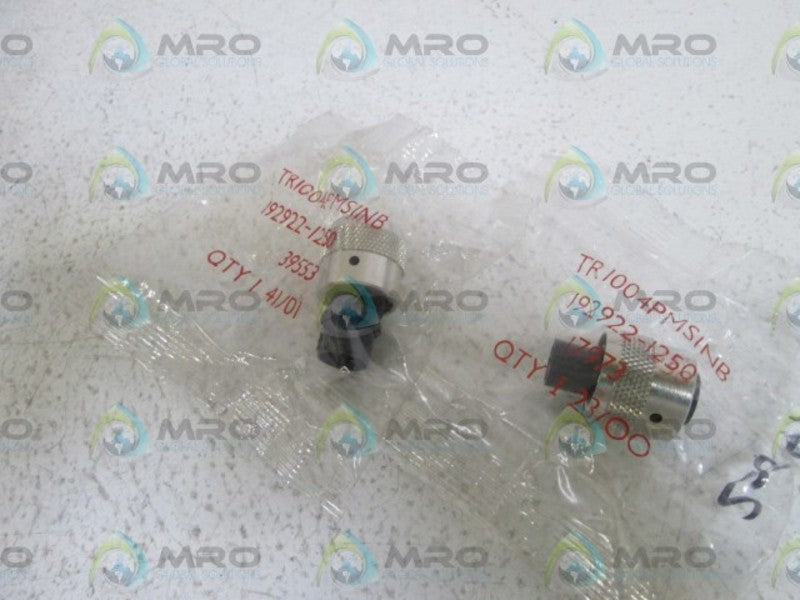 LOT OF 2 PLUG TR1004PMS1NB NSMP