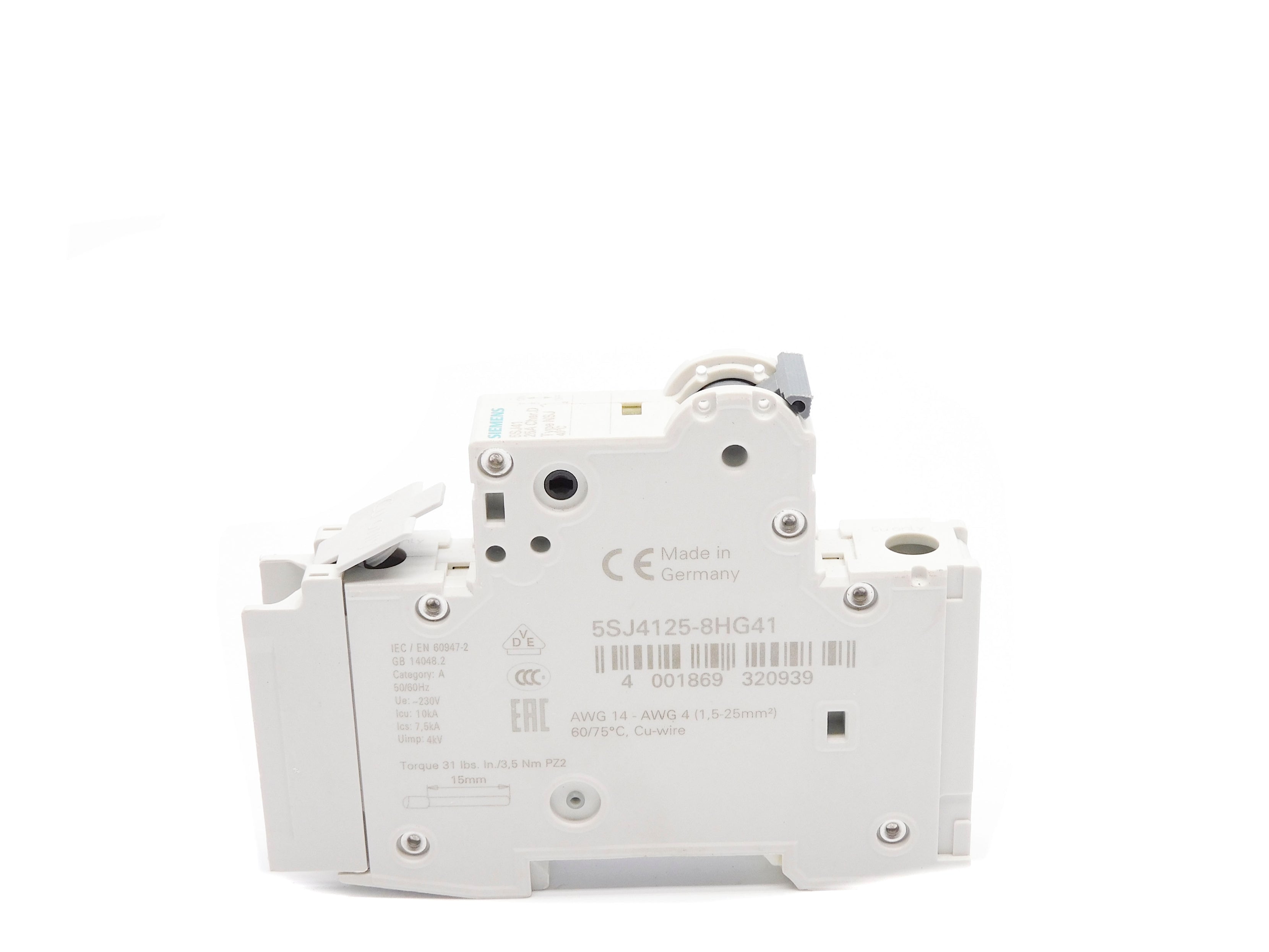 SIEMENS 5SJ4125-8HG41 25A 230V NSNP