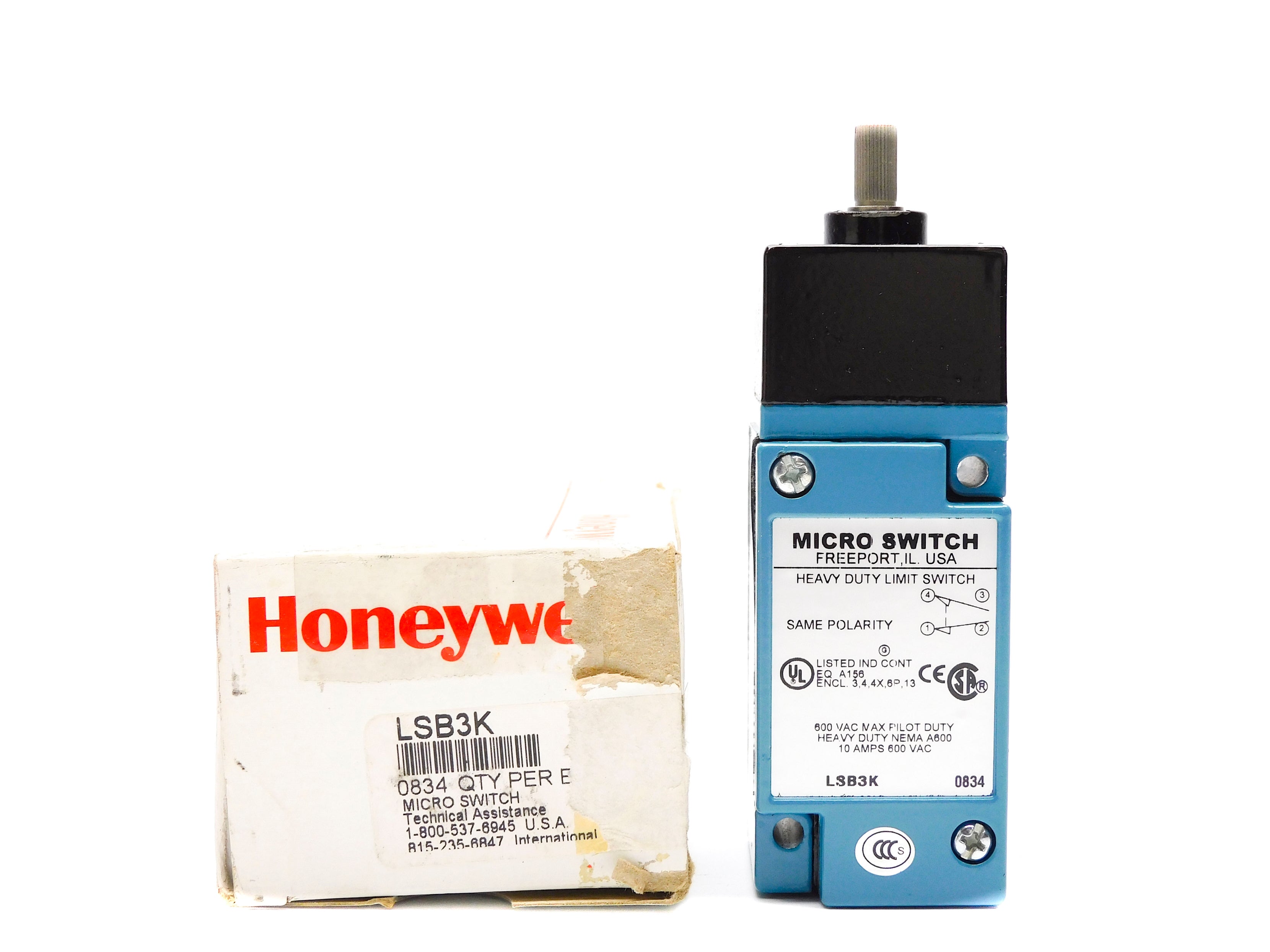 HONEYWELL LSB3K 600VAC 10A NSMP