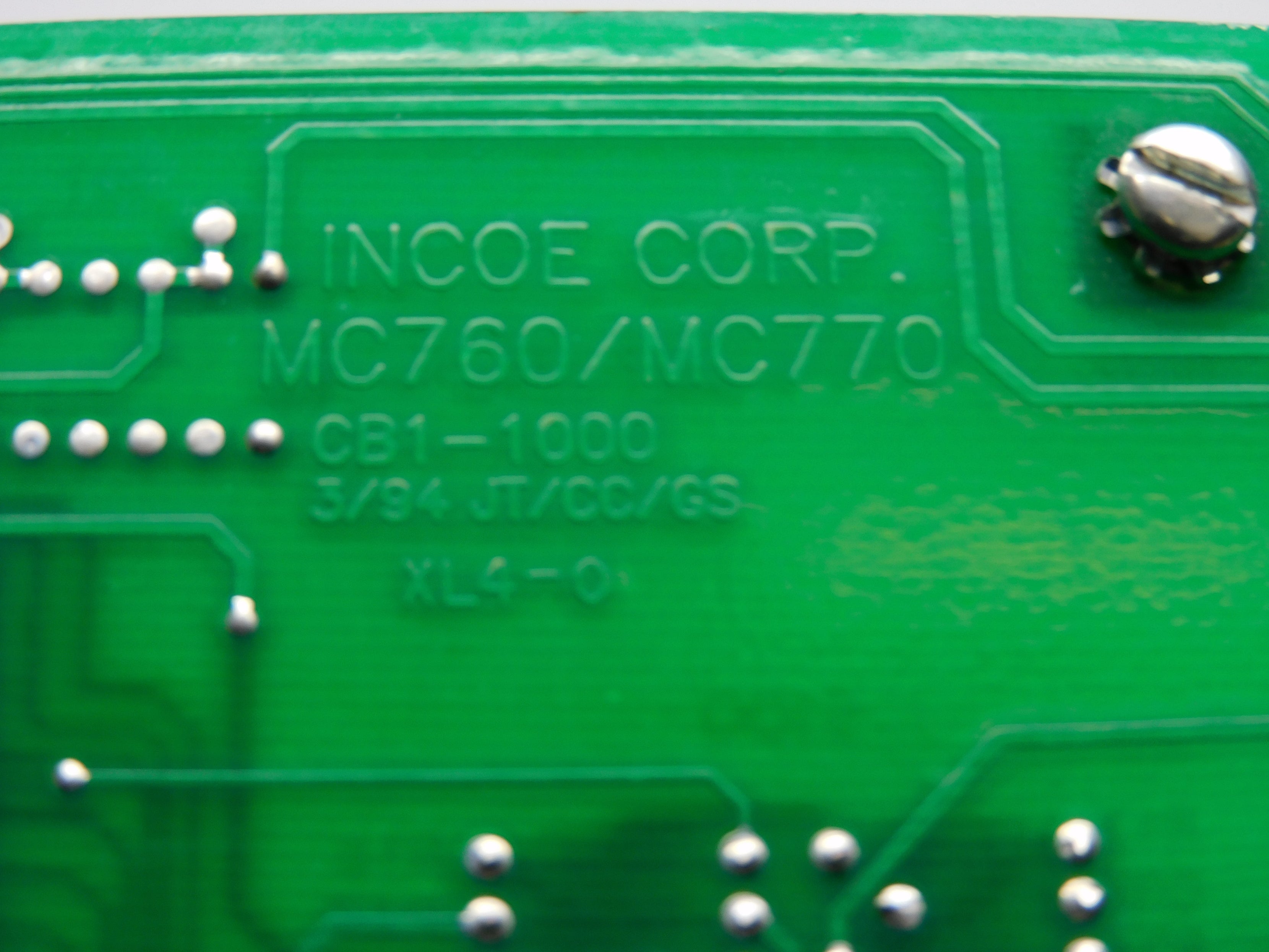 INCOE MC760/MC770 UNMP