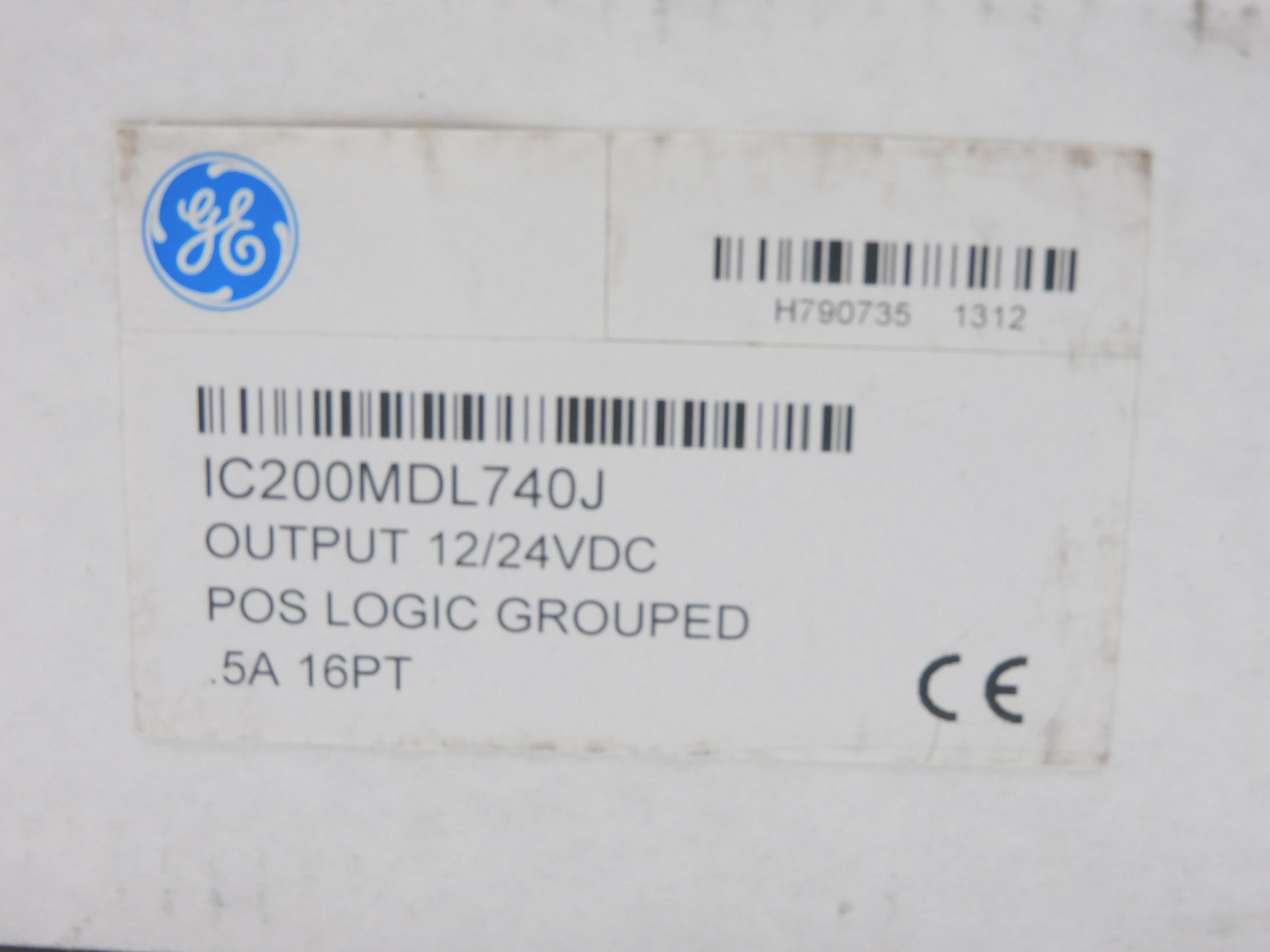 GENERAL ELECTRIC IC200MDL740J NSFS