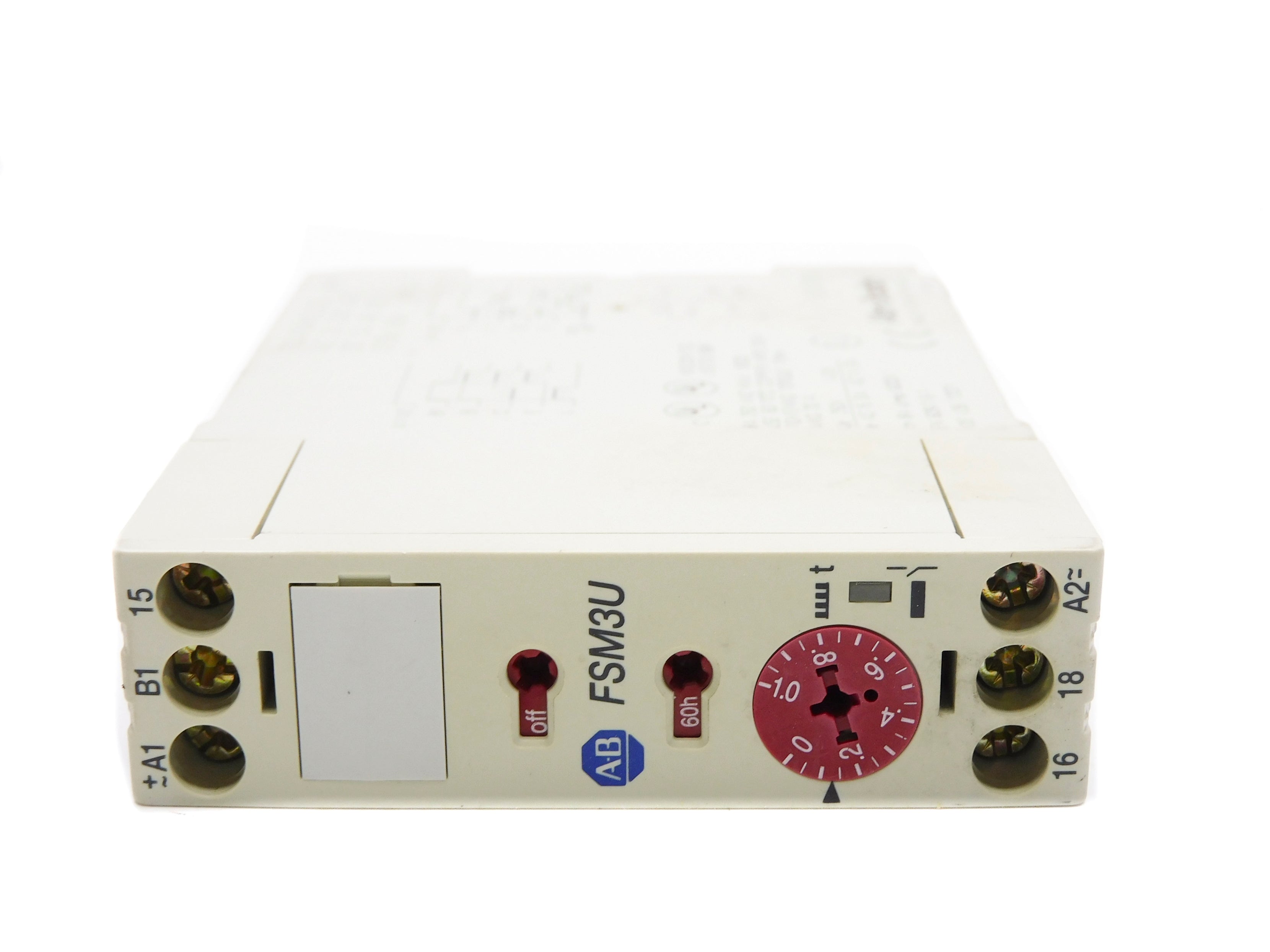 ALLEN BRADLEY 700-FSM3UU23 SER. B 24-240VAC 0.05S-60H (WH) NSMP