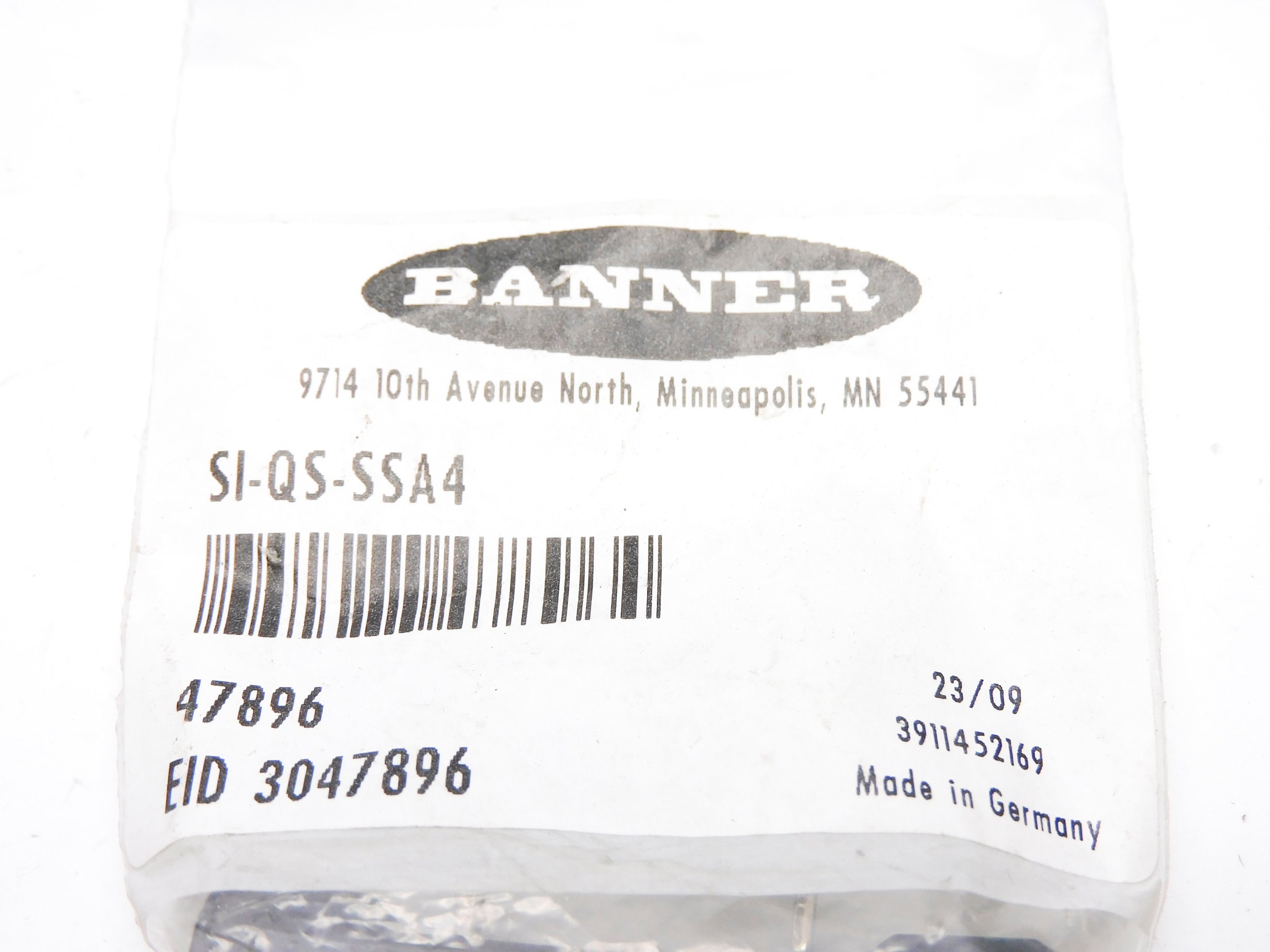 BANNER ENGINEERING SI-QS-SS4A 47896 NSMP