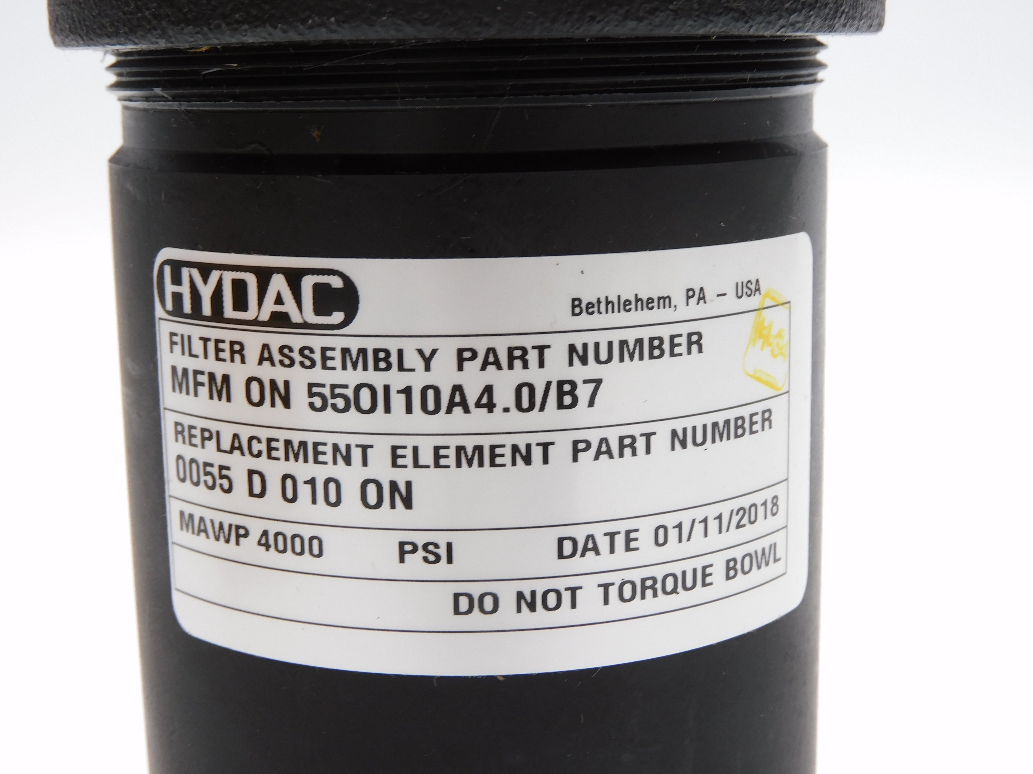 HYDAC 2083898 MFM0N550I10A4.0B7 NSMP