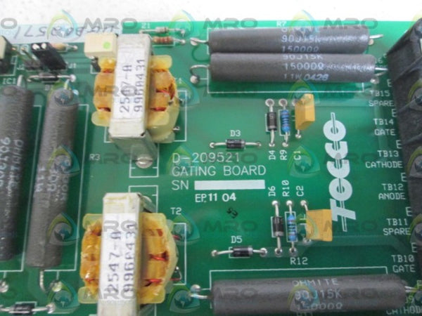 TOCCO GATING BOARD D-209521 NSNP