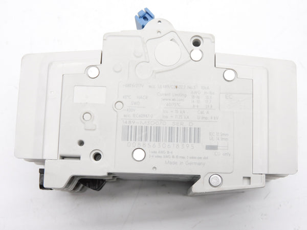 ALLEN BRADLEY 1489-M3D070 SER. D 7A 480/277V UNMP
