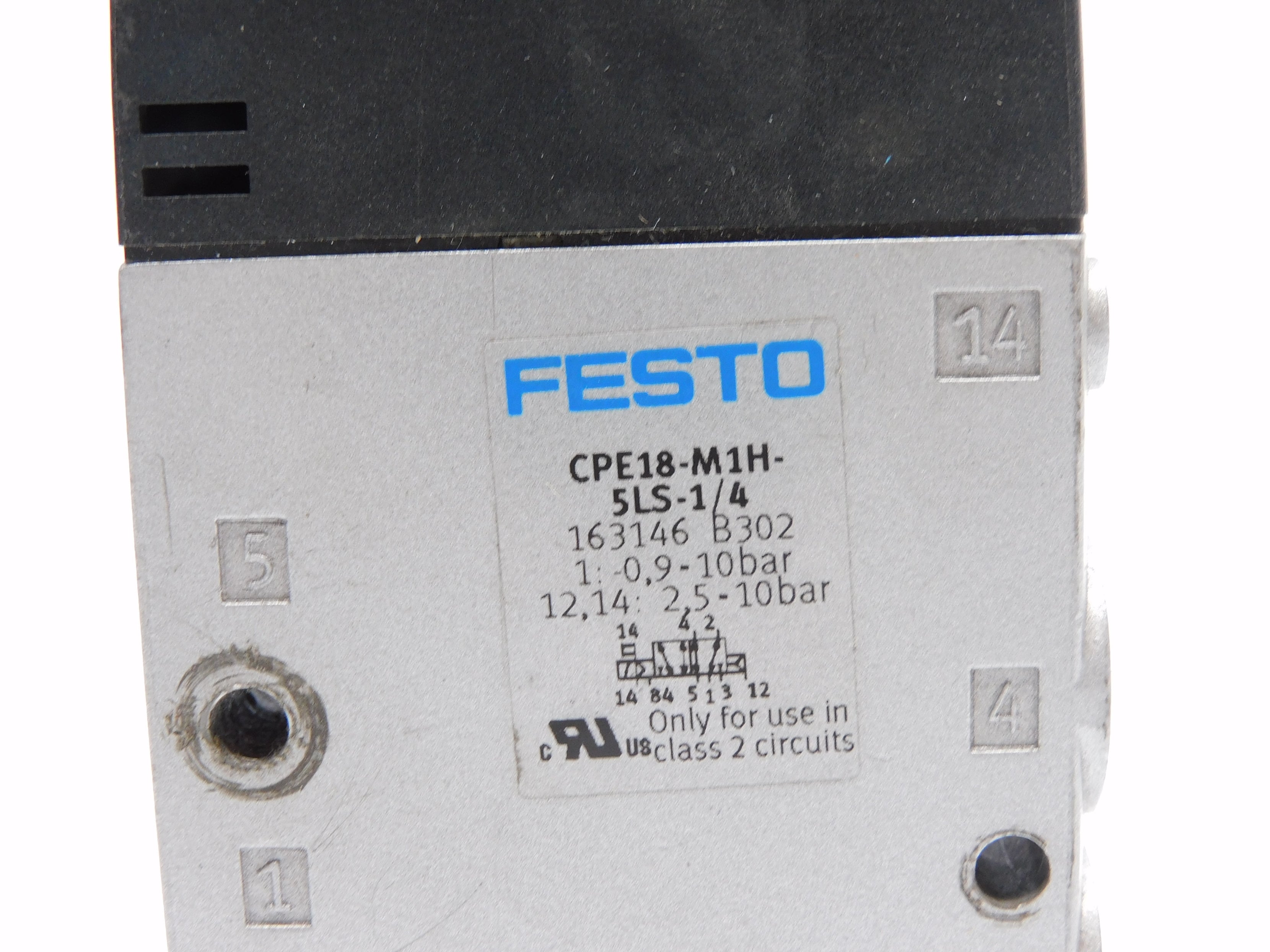FESTO CPE18-M1H-5LS-1/4 163146 20.4-26.4VDC UNMP