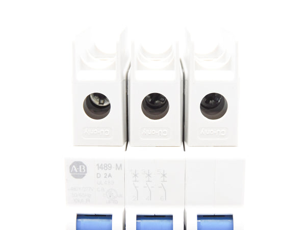 ALLEN BRADLEY 1489-M3D020 SER. D 2A 480/277V (WH) NSMP