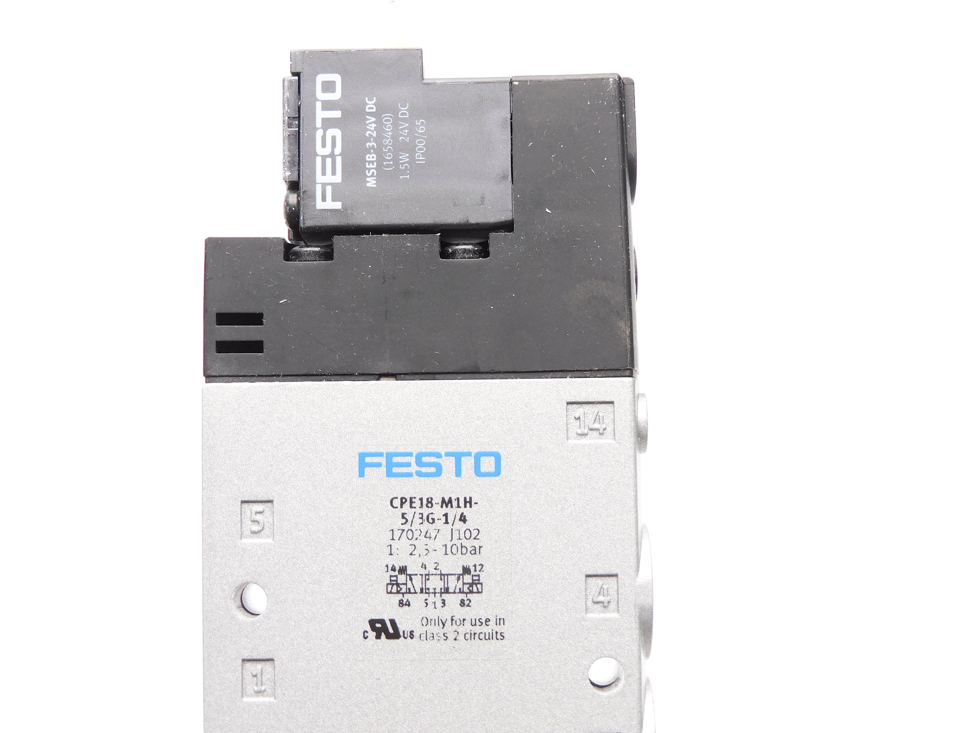 FESTO CPE18-M1H-5/3G-1/4 170247 24VDC NSMP