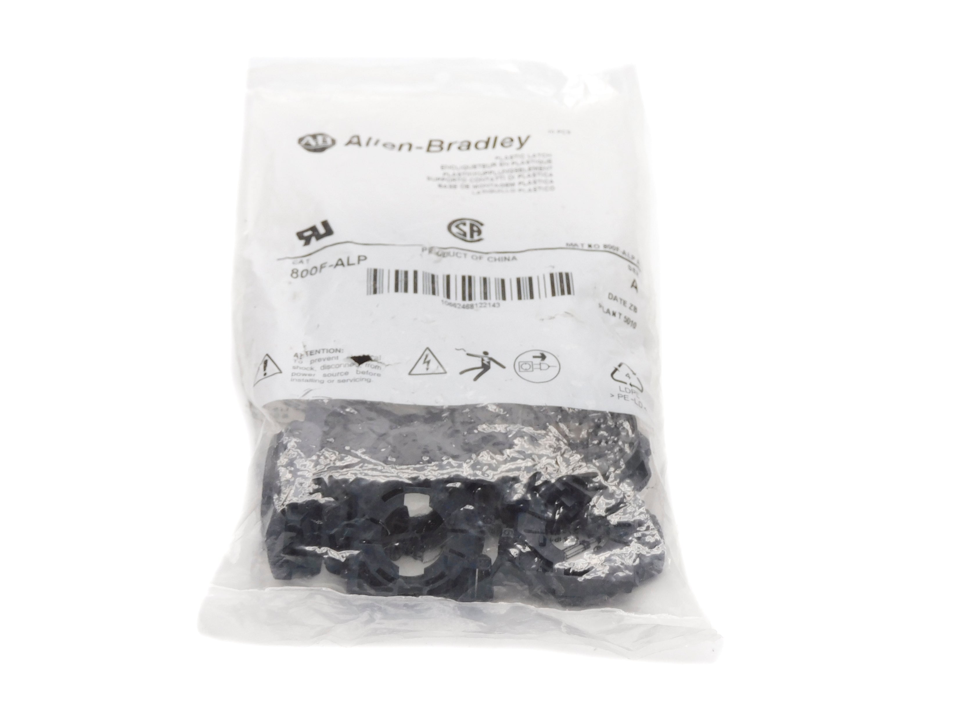 ALLEN BRADLEY 800F-ALP SER. A (PKG OF 10) (WH) NSMP