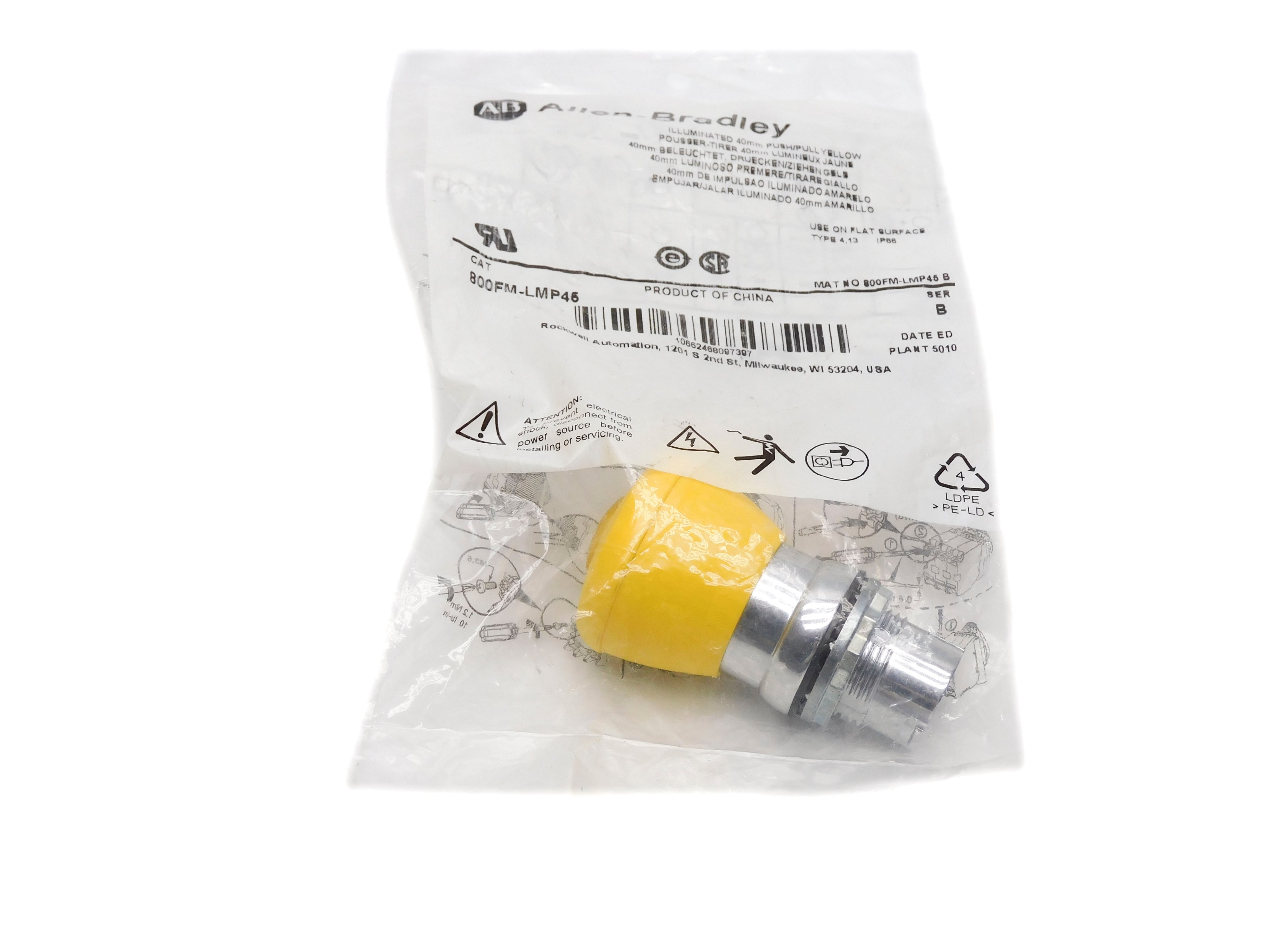 INDUSTRIAL SPARE PART 800FM-LMP45 SER. B (WH) NSMP