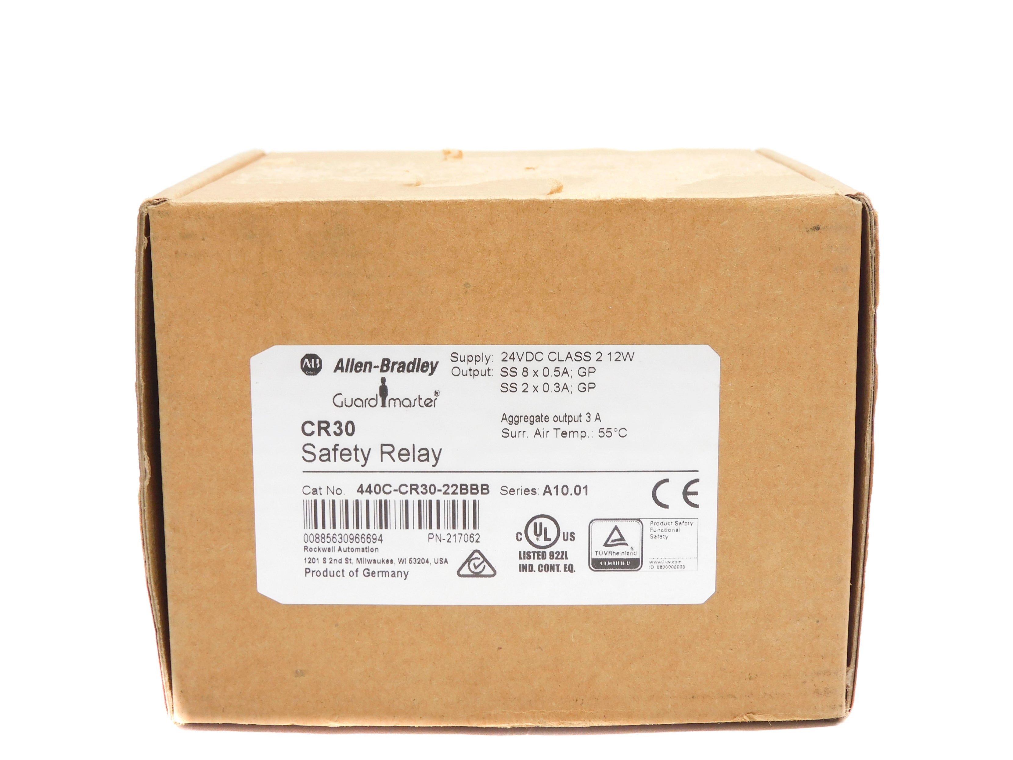INDUSTRIAL SPARE PART 440C-CR30-22BBB SER. A10.01 24VDC (BR/WH) NSMP