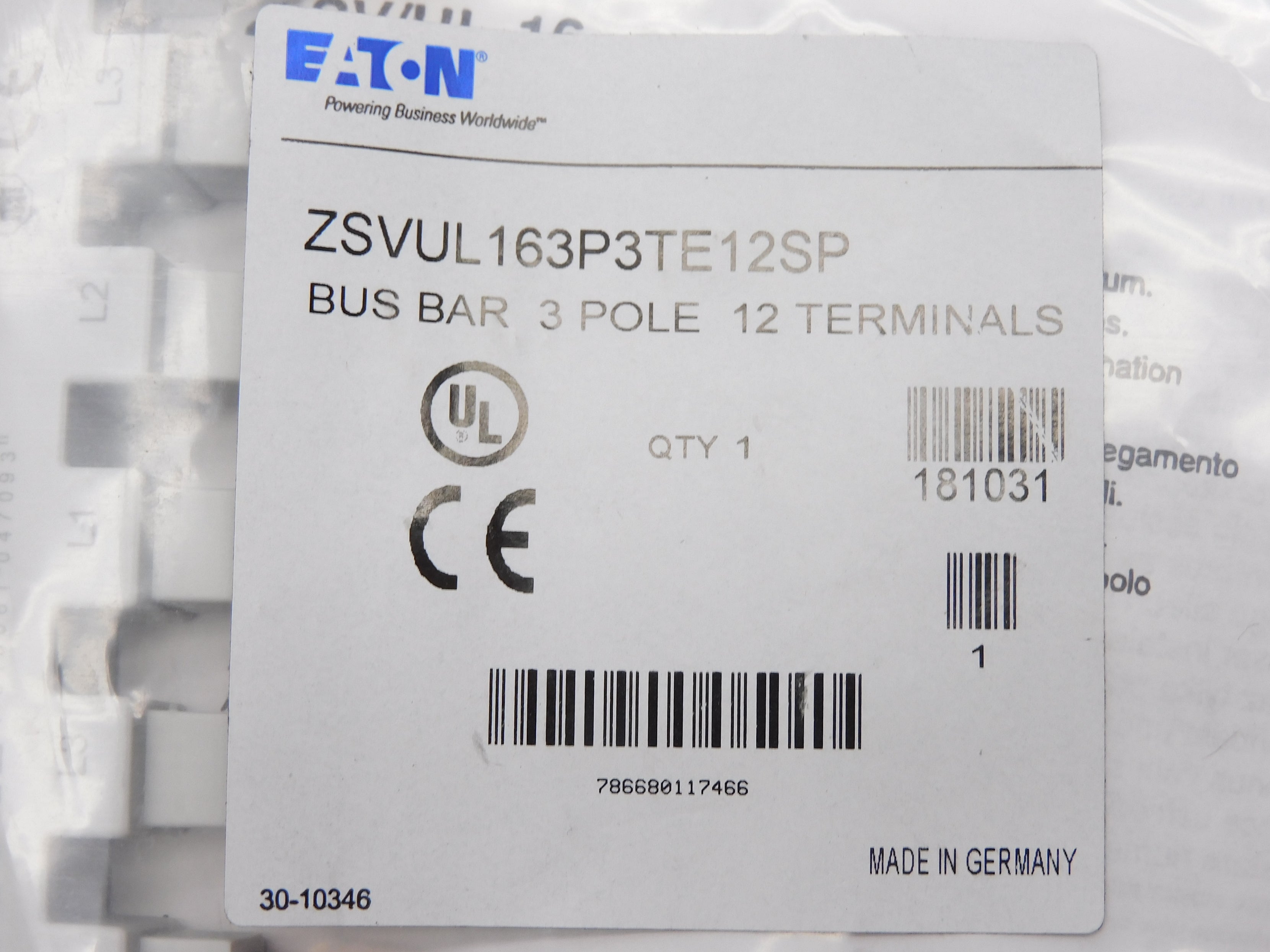 EATON ZSVUL163P3TE12SP NSMP