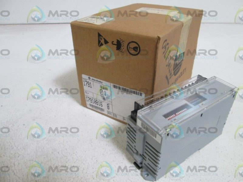 INDUSTRIAL SPARE PART OUTPUT MODULE 1791-OB16 SER. B  NSMP