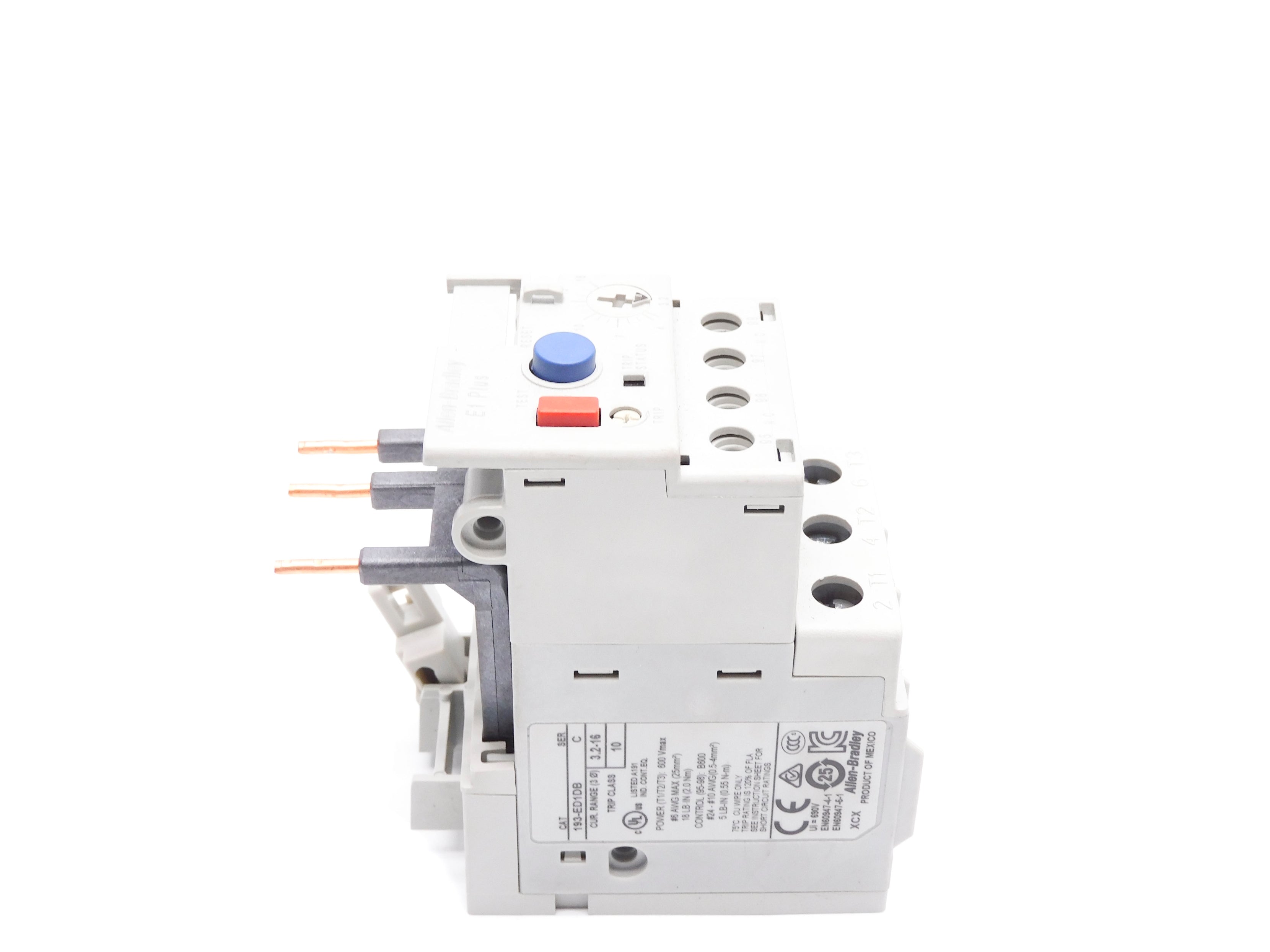 ALLEN BRADLEY 193-ED1DB SER. C 600V 3.2-16A UNMP