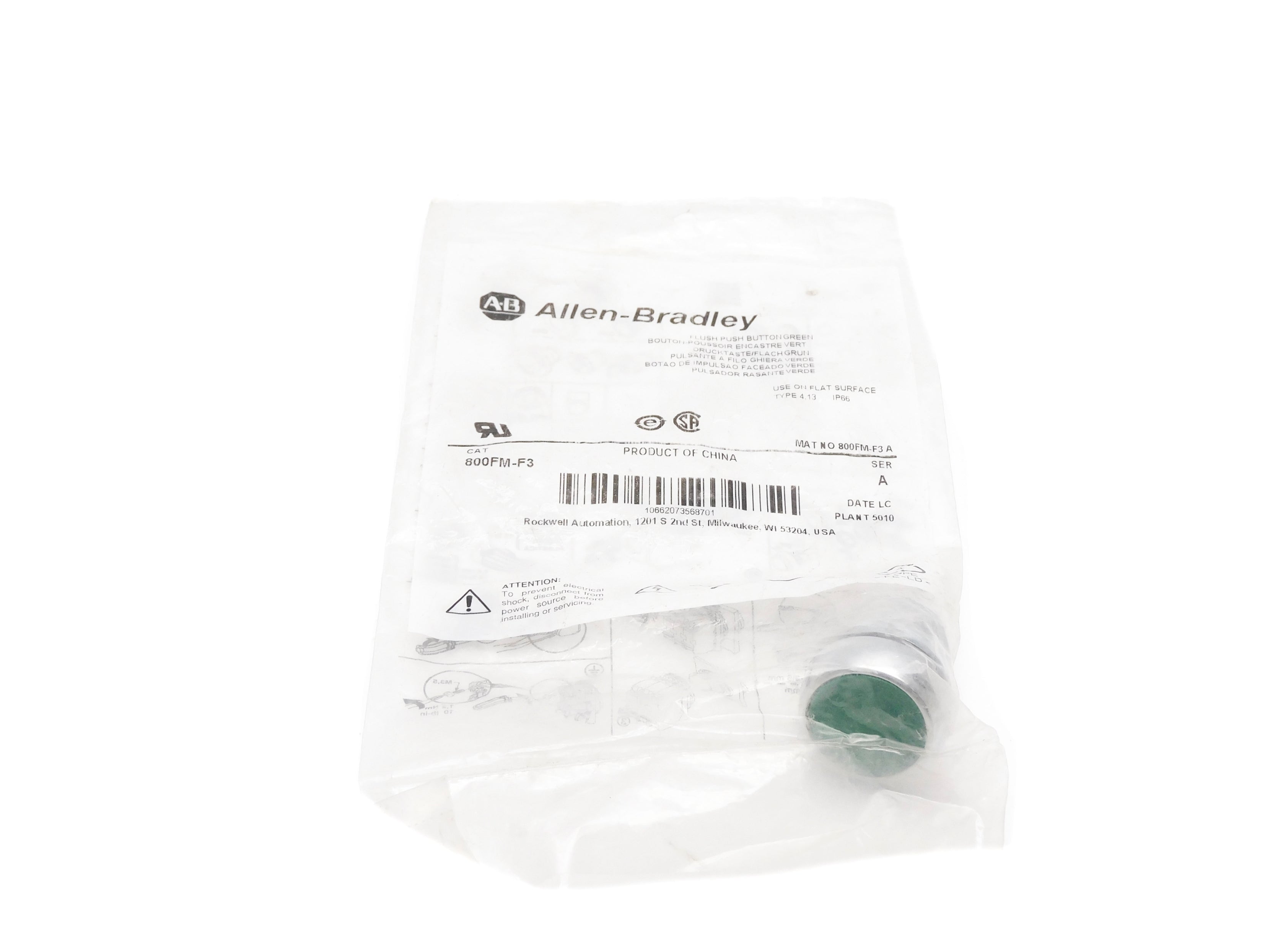 INDUSTRIAL SPARE PART 800FM-F3 SER. A NSMP