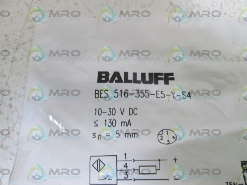 BALLUFF SENSOR BES516-355-E5-Y-S4  NSMP