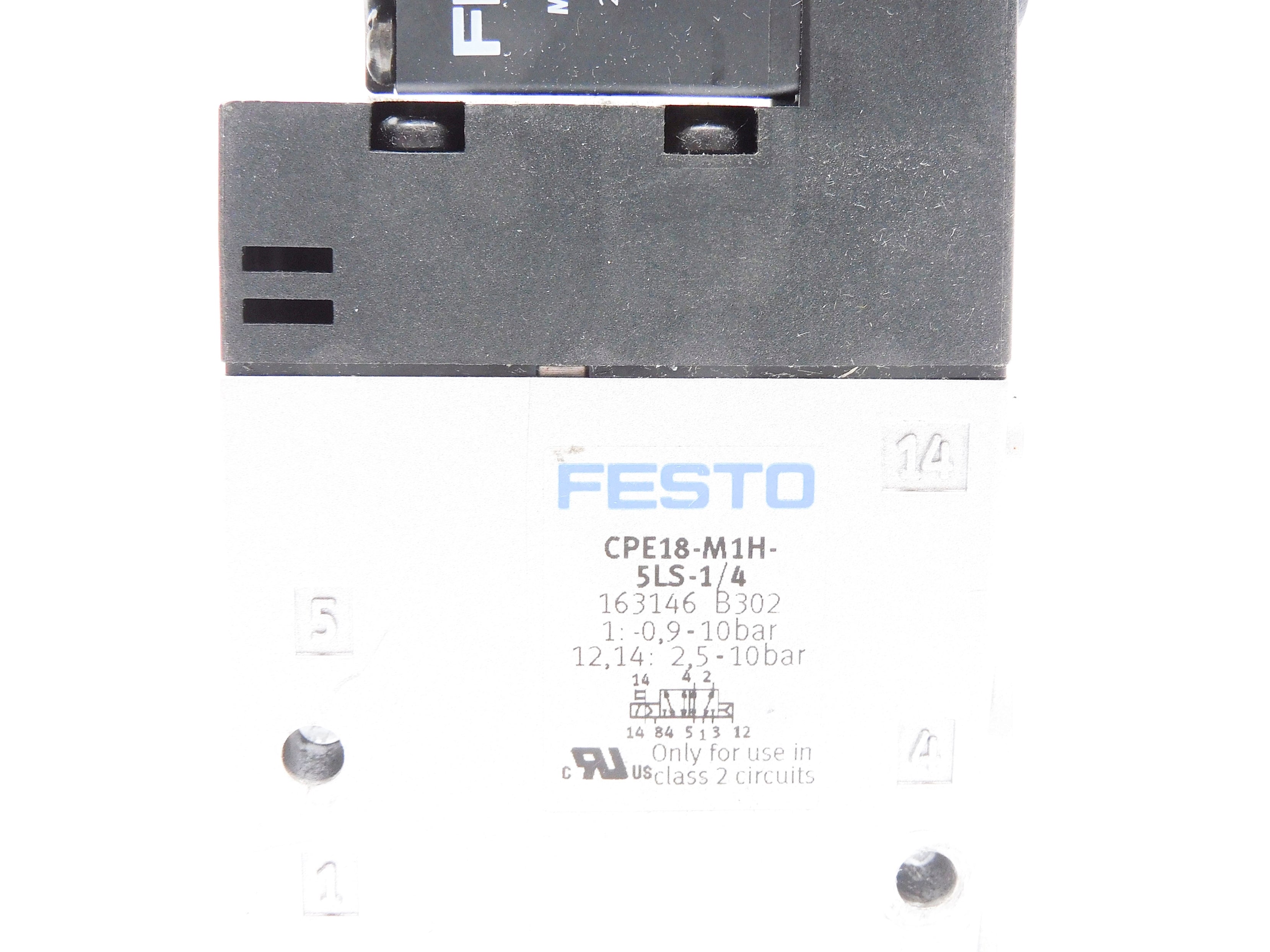 FESTO CPE18-M1H-5LS-1/4 163146 20.4-26.4VDC NSNP