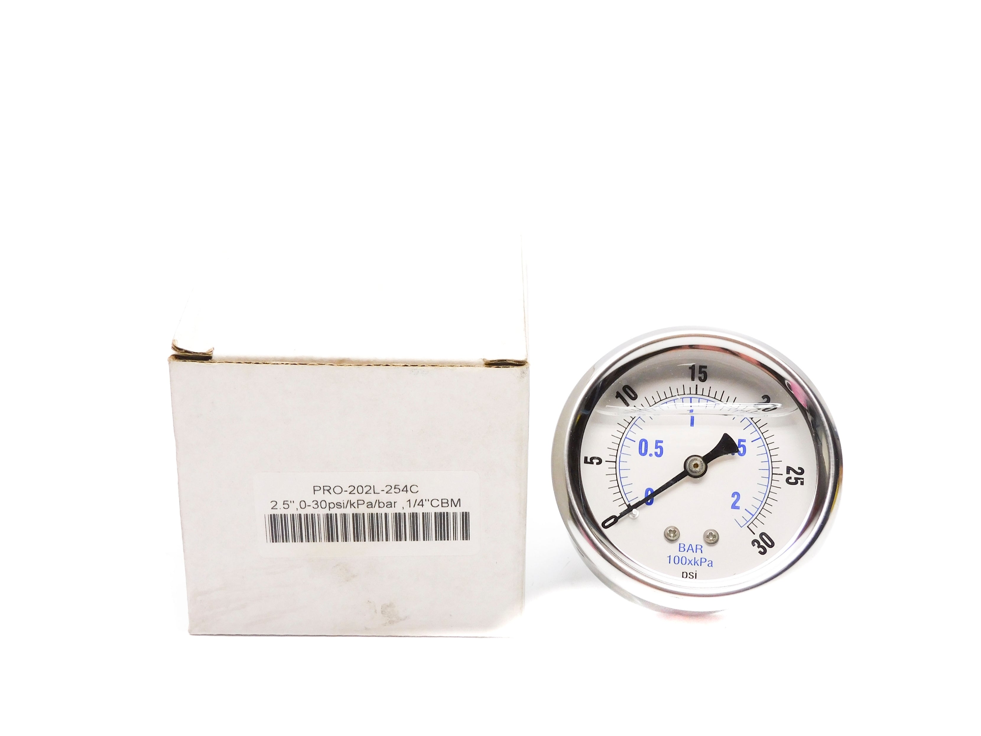 GAUGE PRO-202L-254C 0-30PSI NSMP