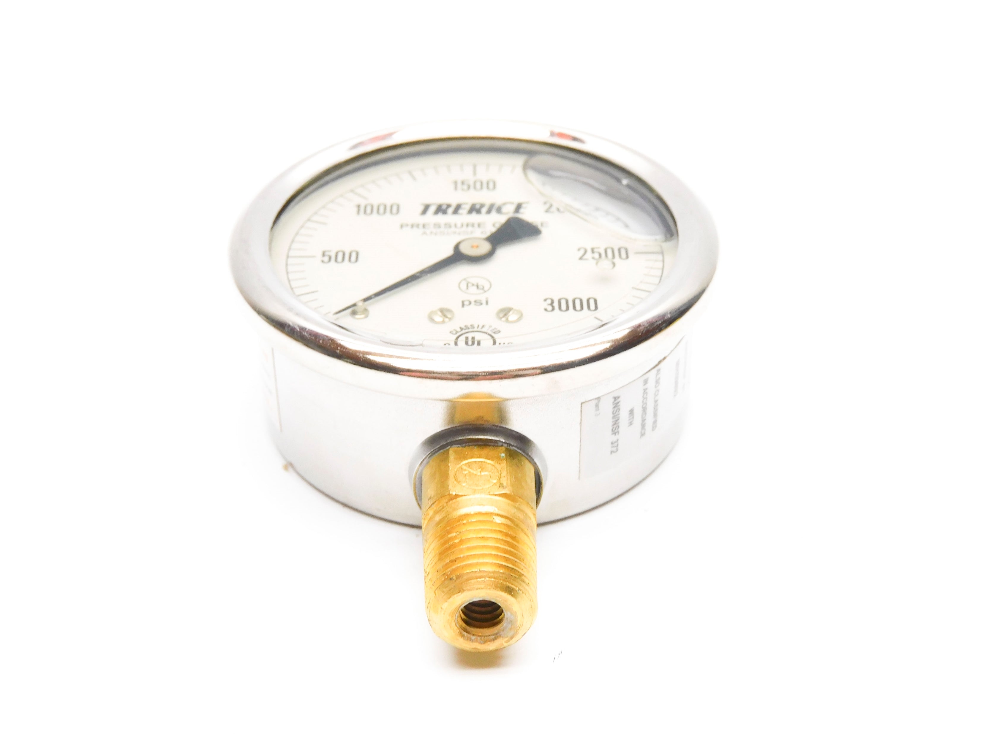 TRERICE D82LFB2502LA210 0-3000PSI NSMP