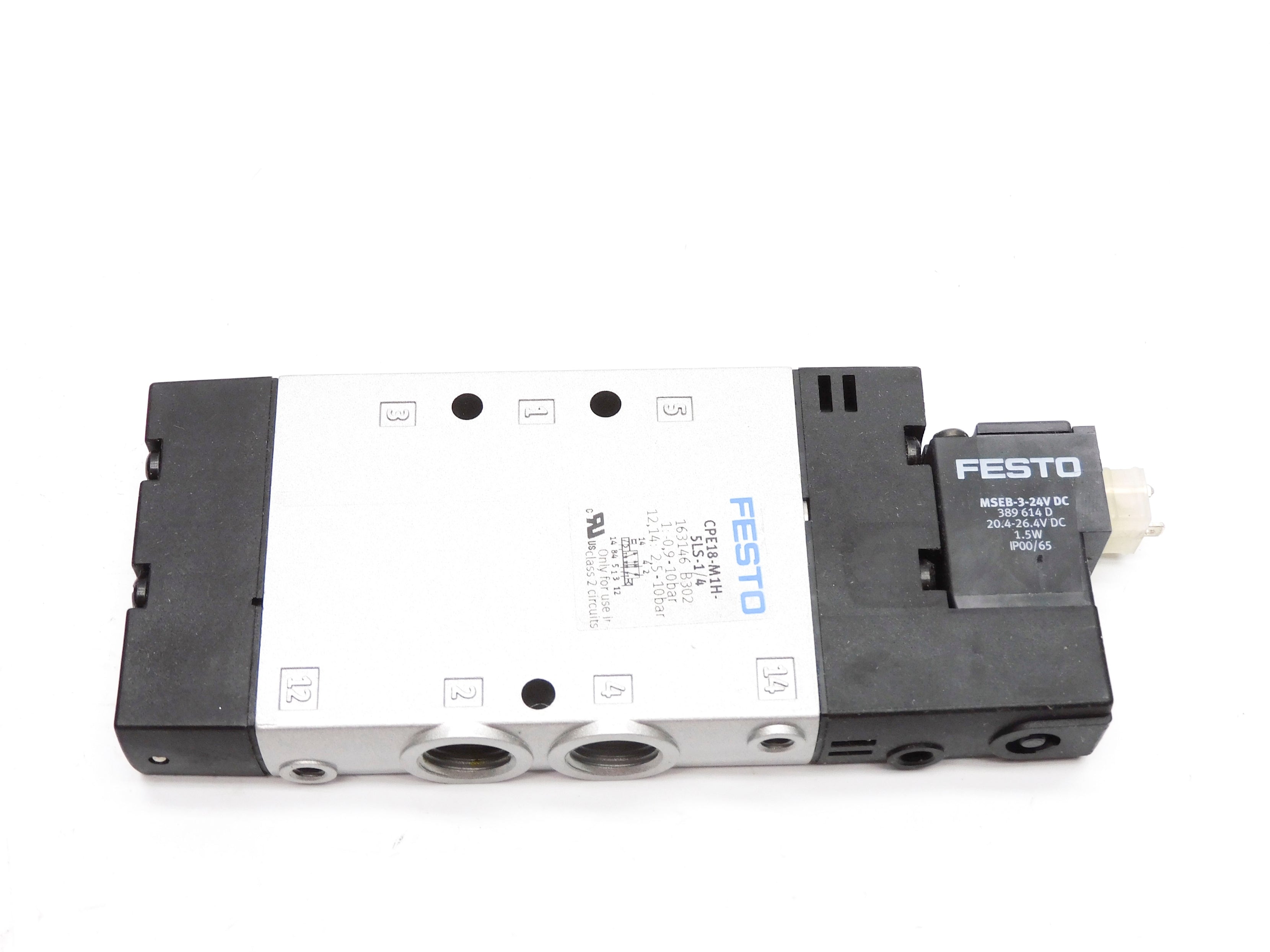 FESTO CPE18-M1H-5LS-1/4 163146 20.4-26.4VDC NSMP