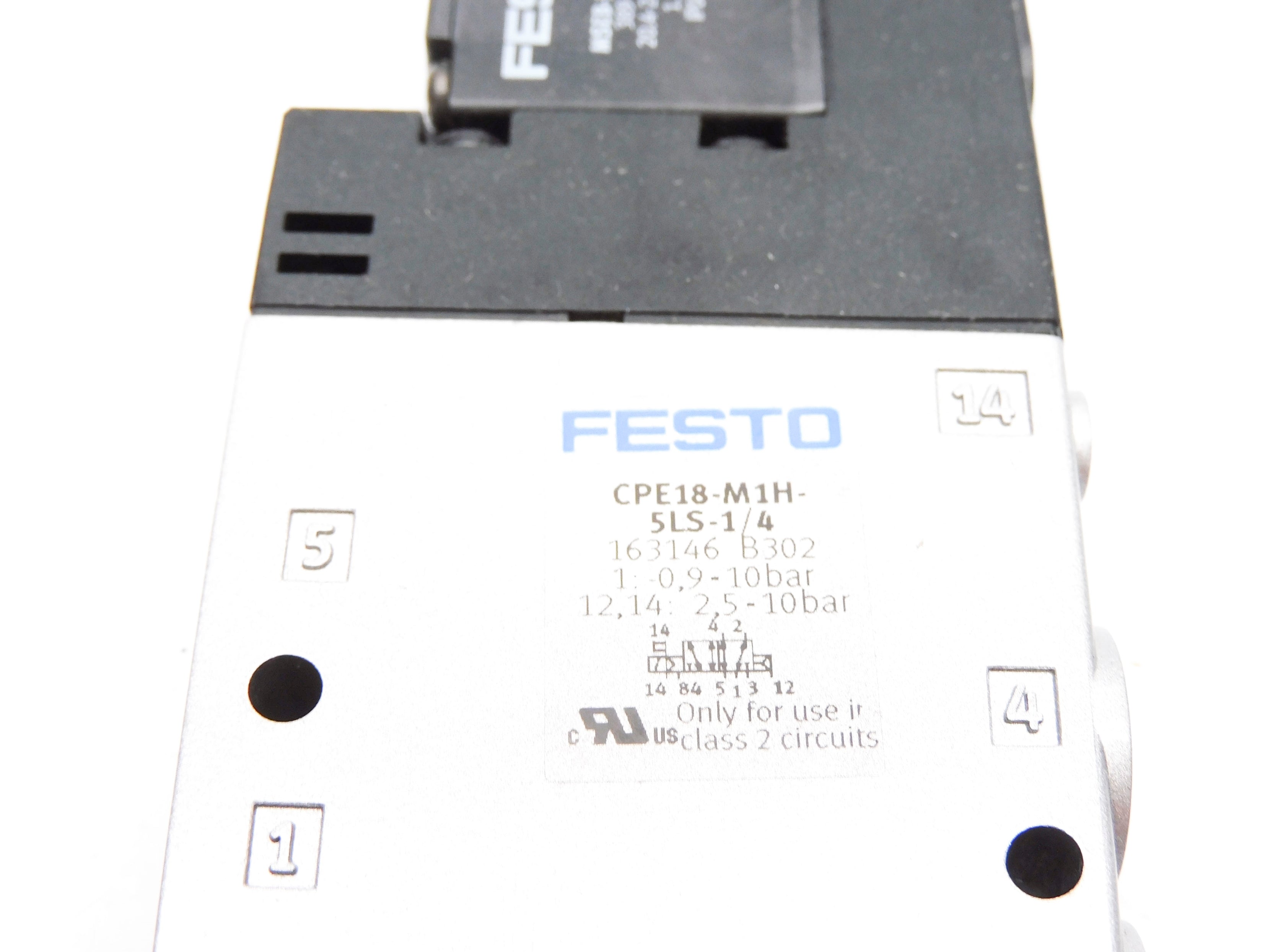 FESTO CPE18-M1H-5LS-1/4 163146 20.4-26.4VDC NSMP