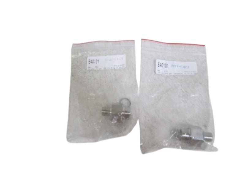 LOT OF 2 IFM ELECTRONIC ADAPTER E40101 NSNP IN BAG