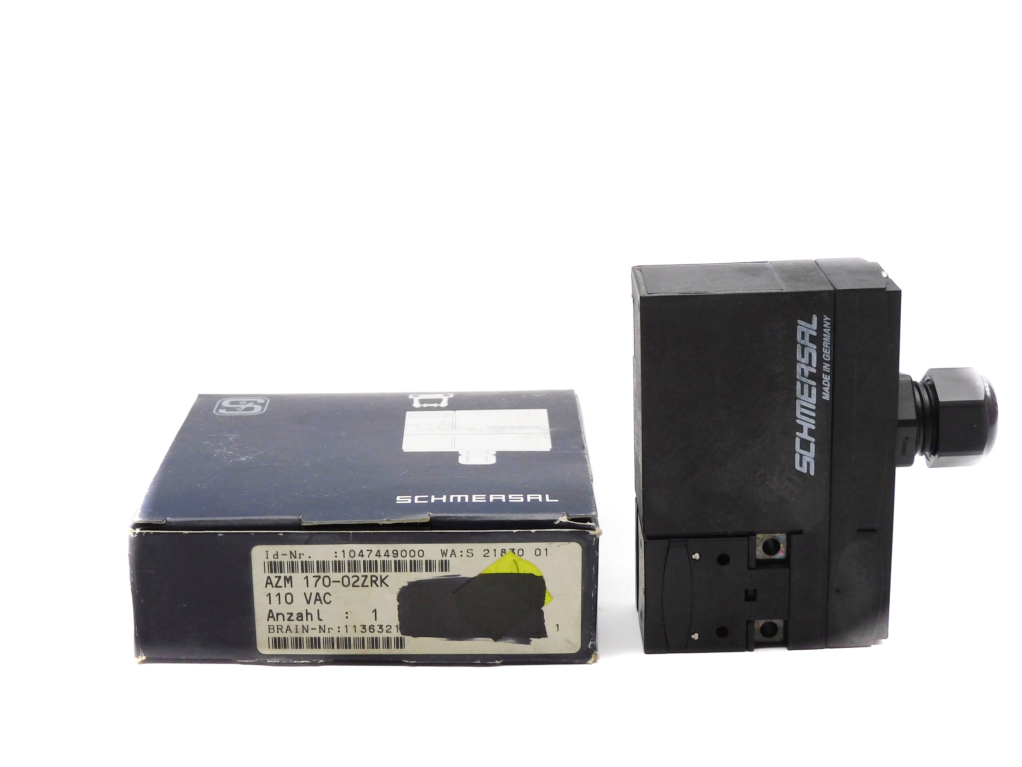 SCHMERSAL AZM170-02ZRK NSMP