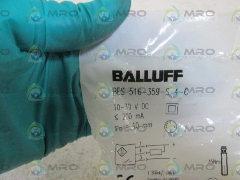 BALLUFF INDUCTIVE SENSOR BES516-359-S4-C  NSMP