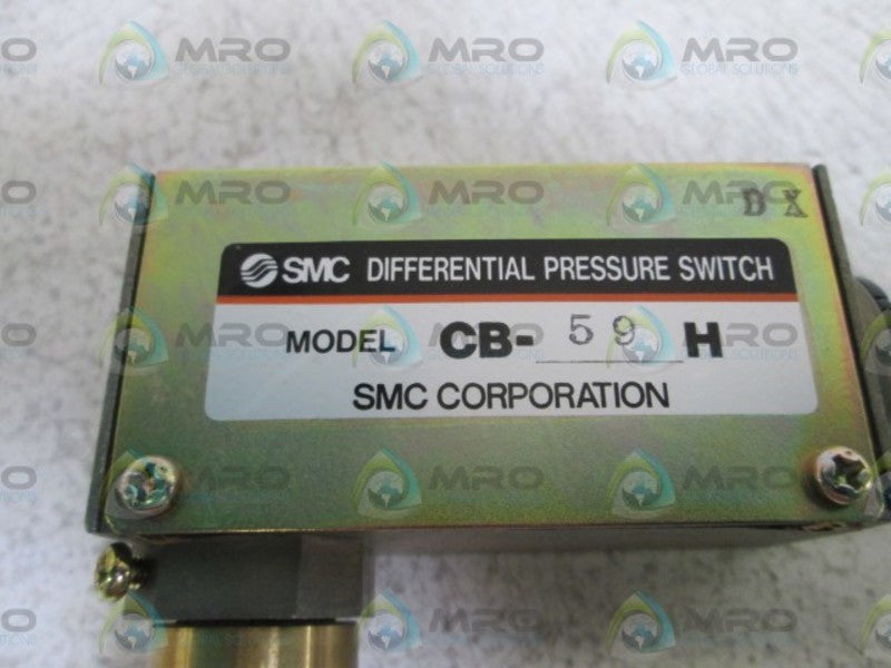 SMC DIFFERENTIAL PRESSURE SWITCH CB-59H NSNP