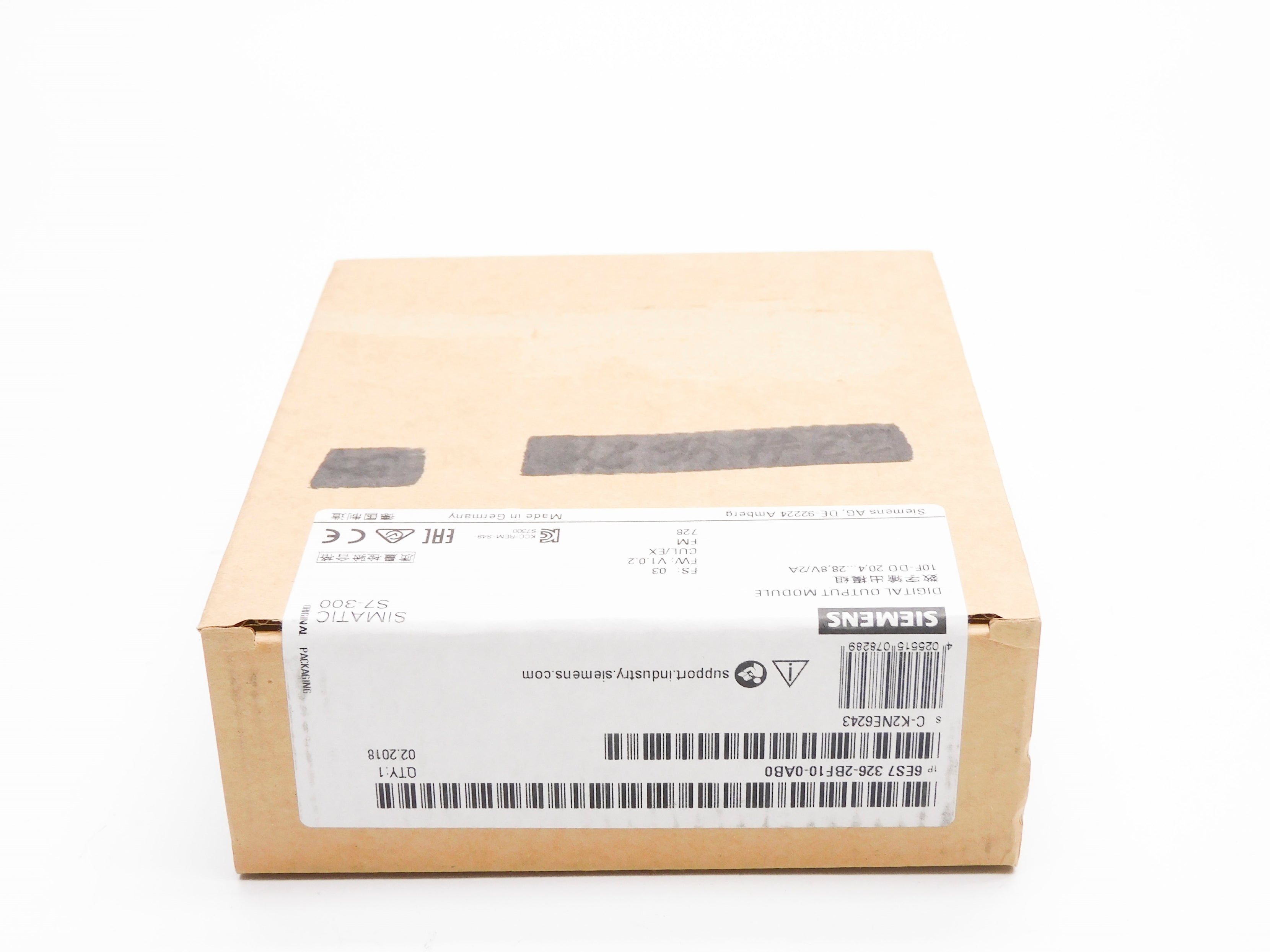 SIEMENS 6ES7326-2BF10-0AB0 20.4-28.8V 2A NSFS