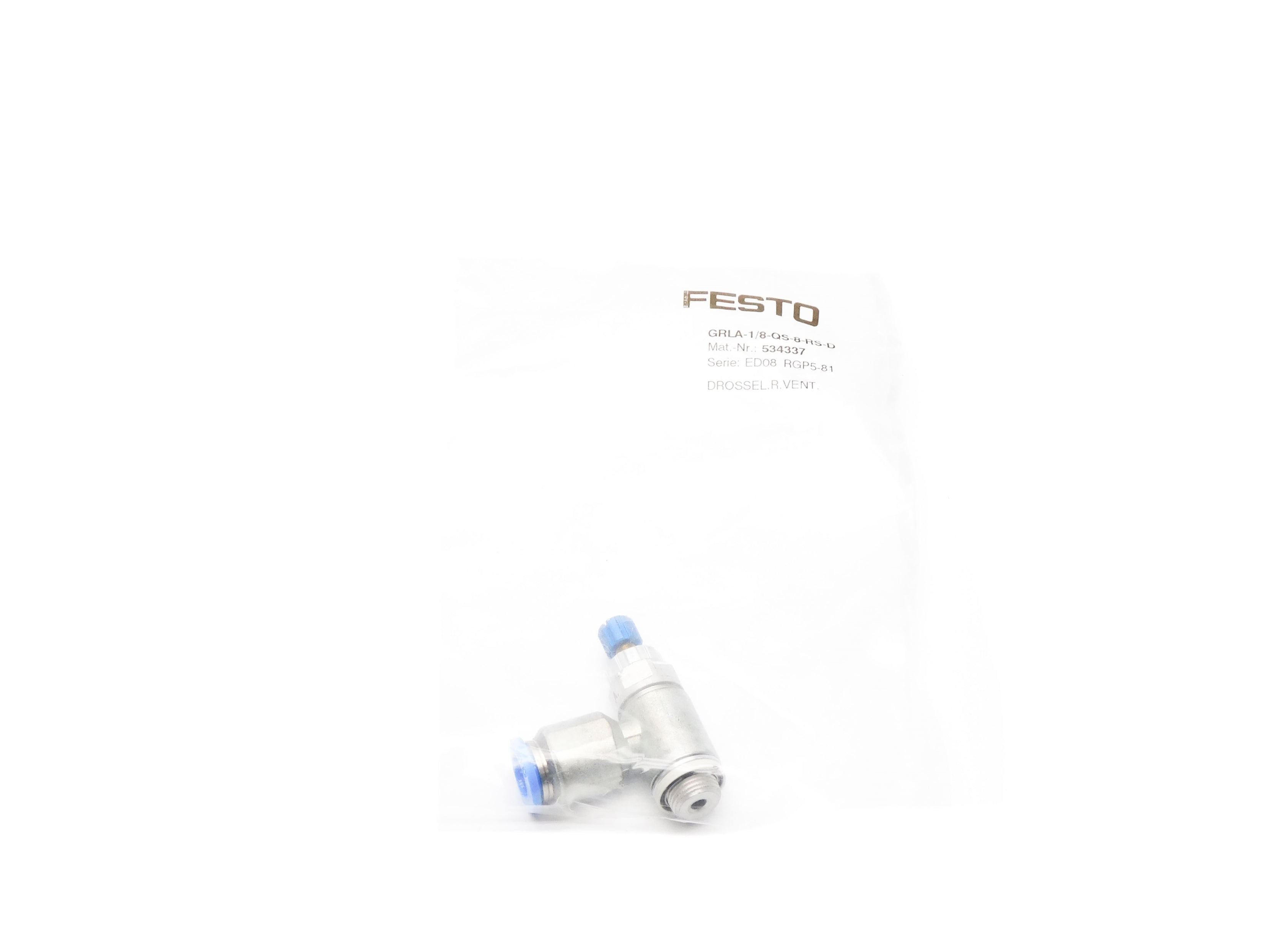 FESTO GRLA-1/8-QS-8-RS-D 534337 NSMP