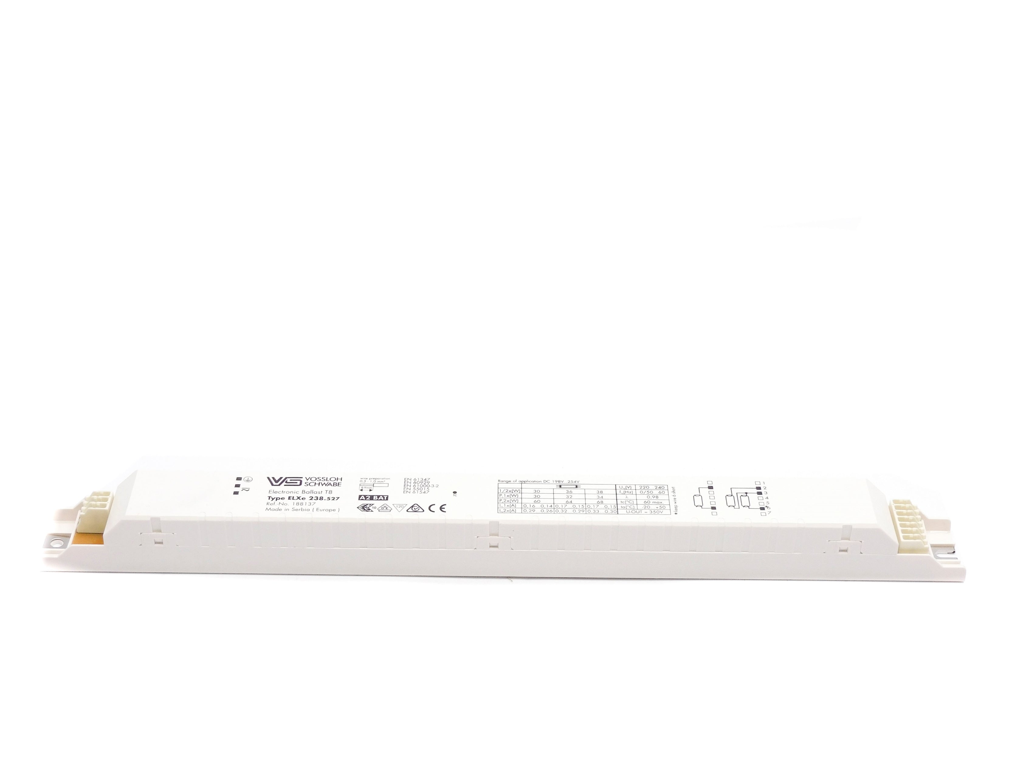 VOSSLOH SCHWABE ELXE238.527 198-254VDC 0.33-0.30A NSNP