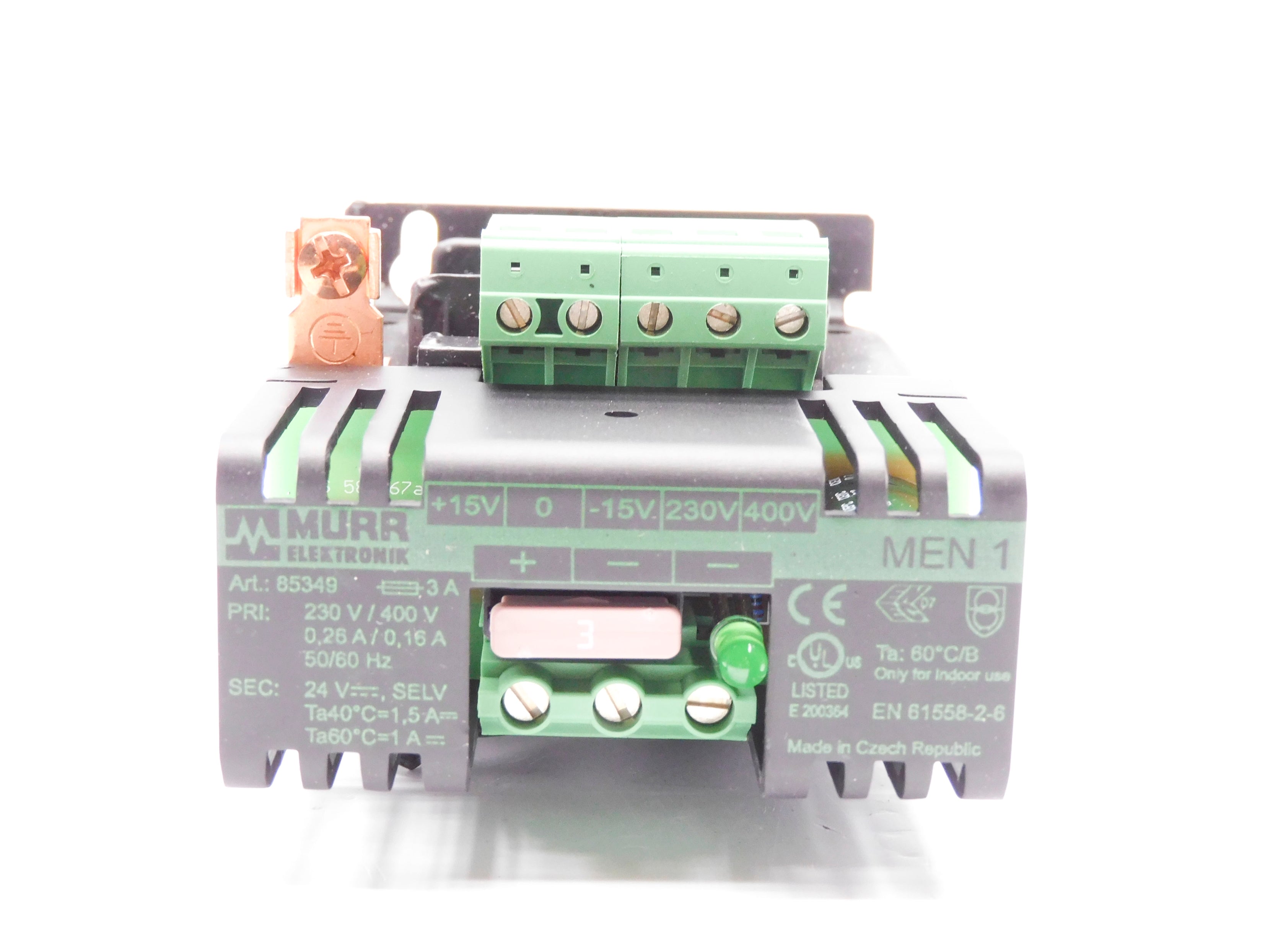 MURR ELEKTRONIK 85349 400V 3A NSMP