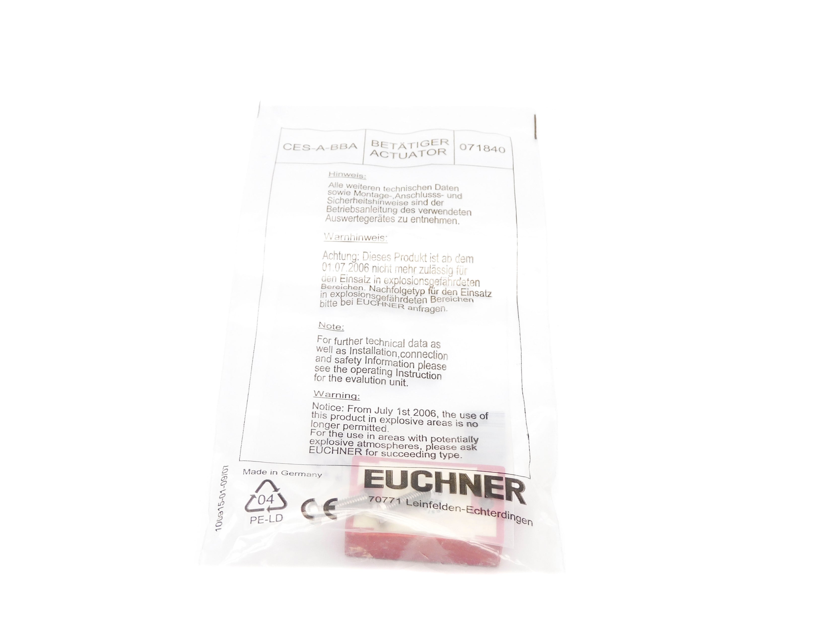 EUCHNER CES-A-BBA NSMP