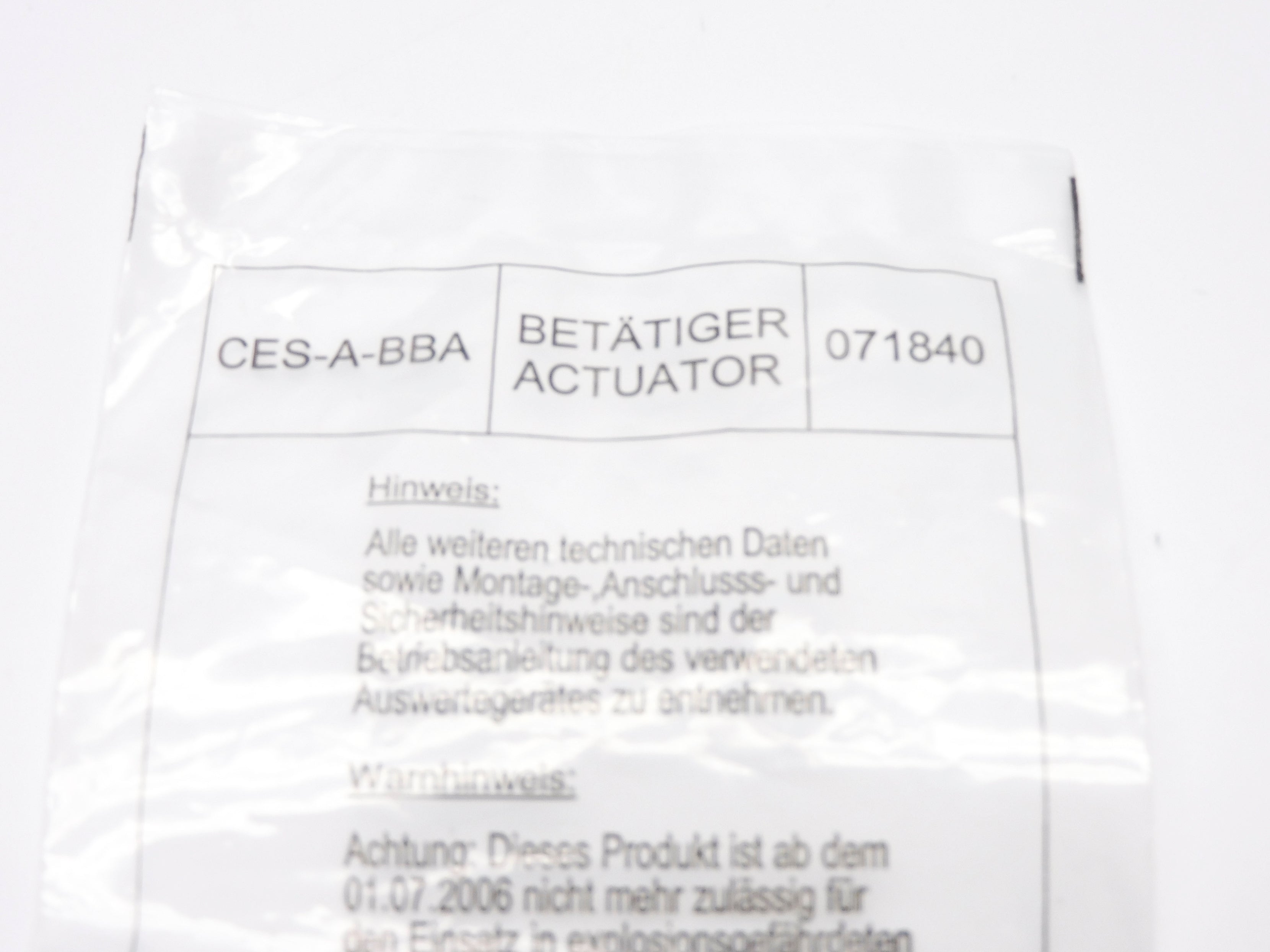 EUCHNER CES-A-BBA NSMP