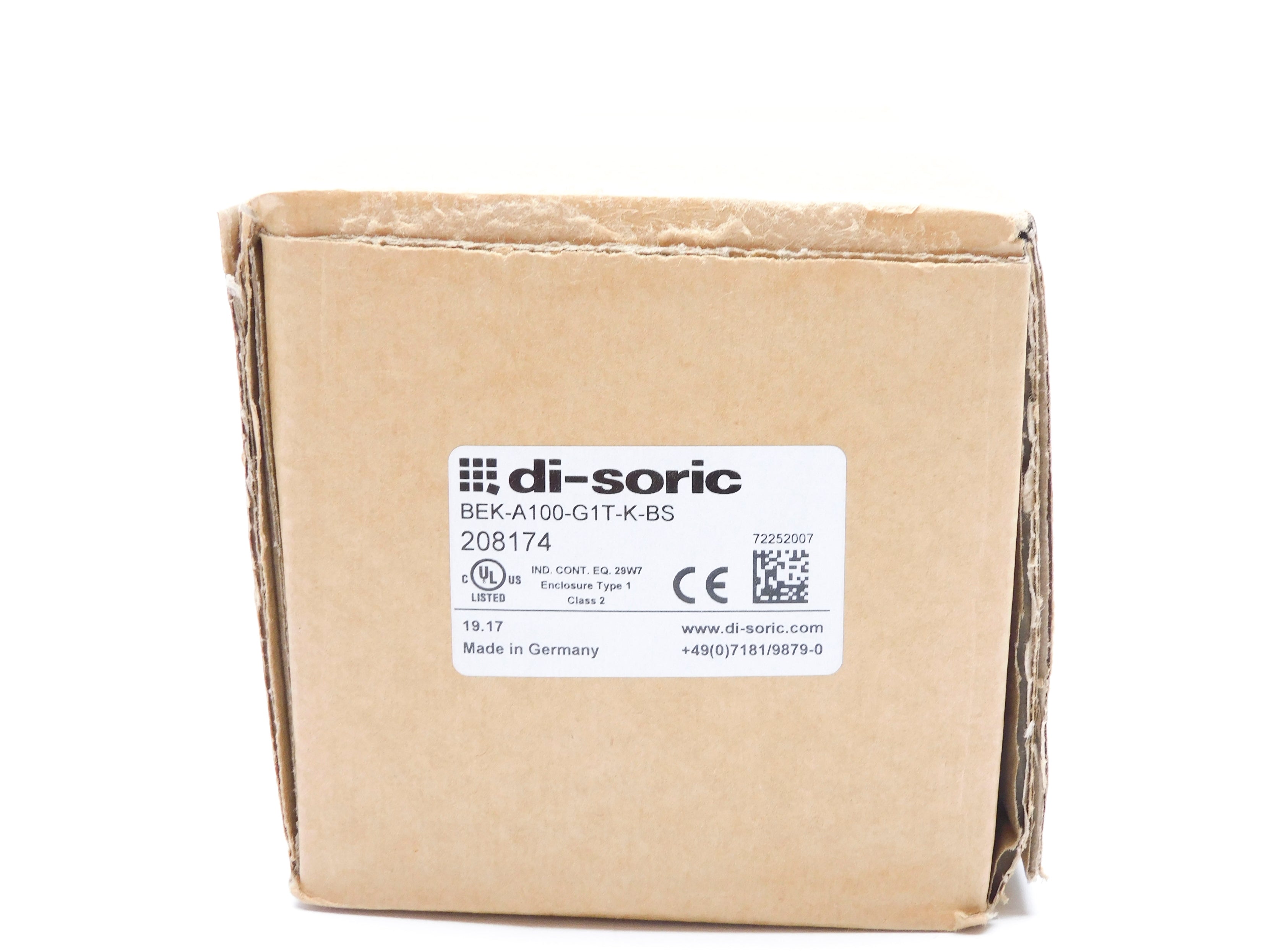 DI-SORIC BEK-A100-G1T-K-BS NSFS