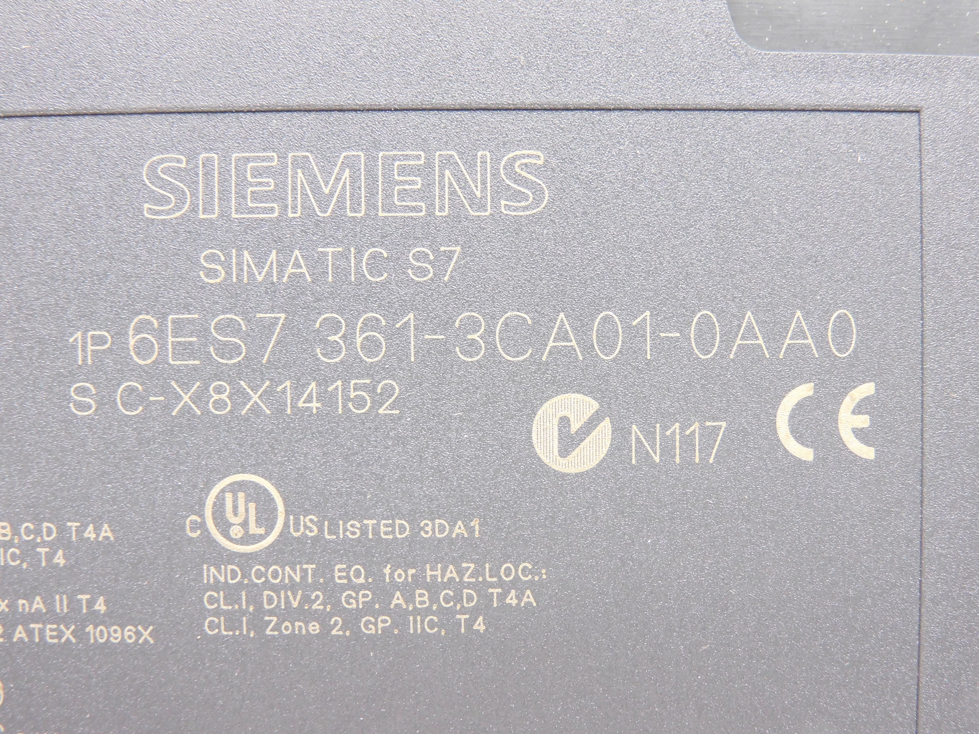 SIEMENS 6ES7361-3CA01-0AA0 NSMP