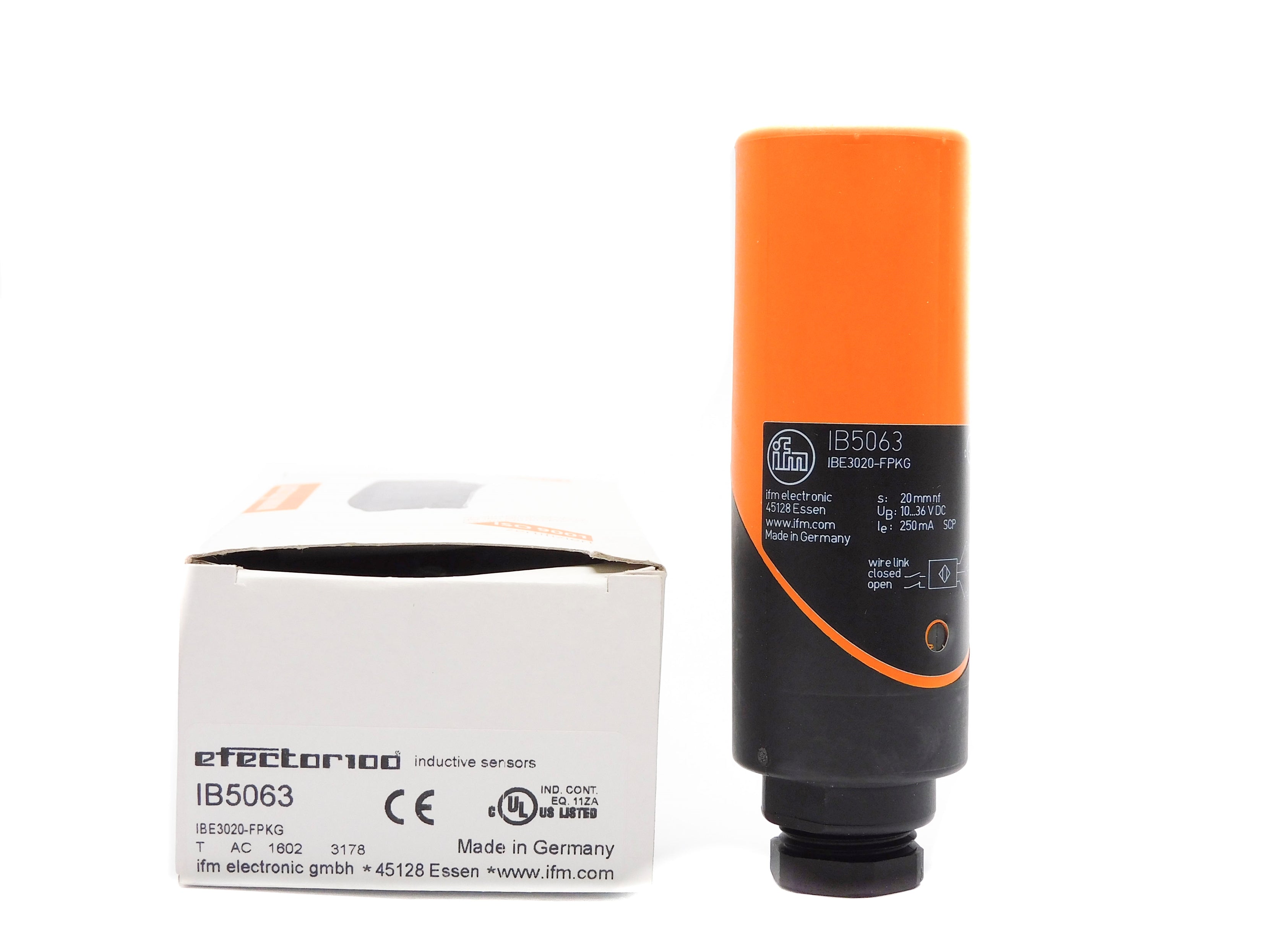 IFM EFECTOR IB5063 IBE3020-FPKG 10-36VDC NSMP